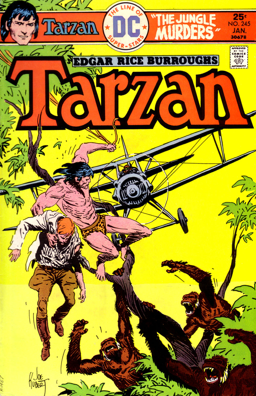 Read online Tarzan (1972) comic -  Issue #245 - 1