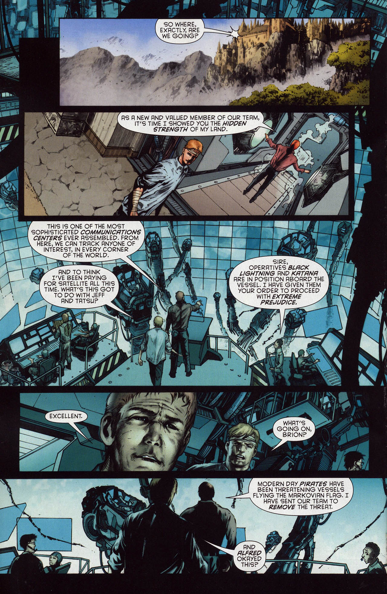 Read online The Outsiders (2009) comic -  Issue #26 - 6
