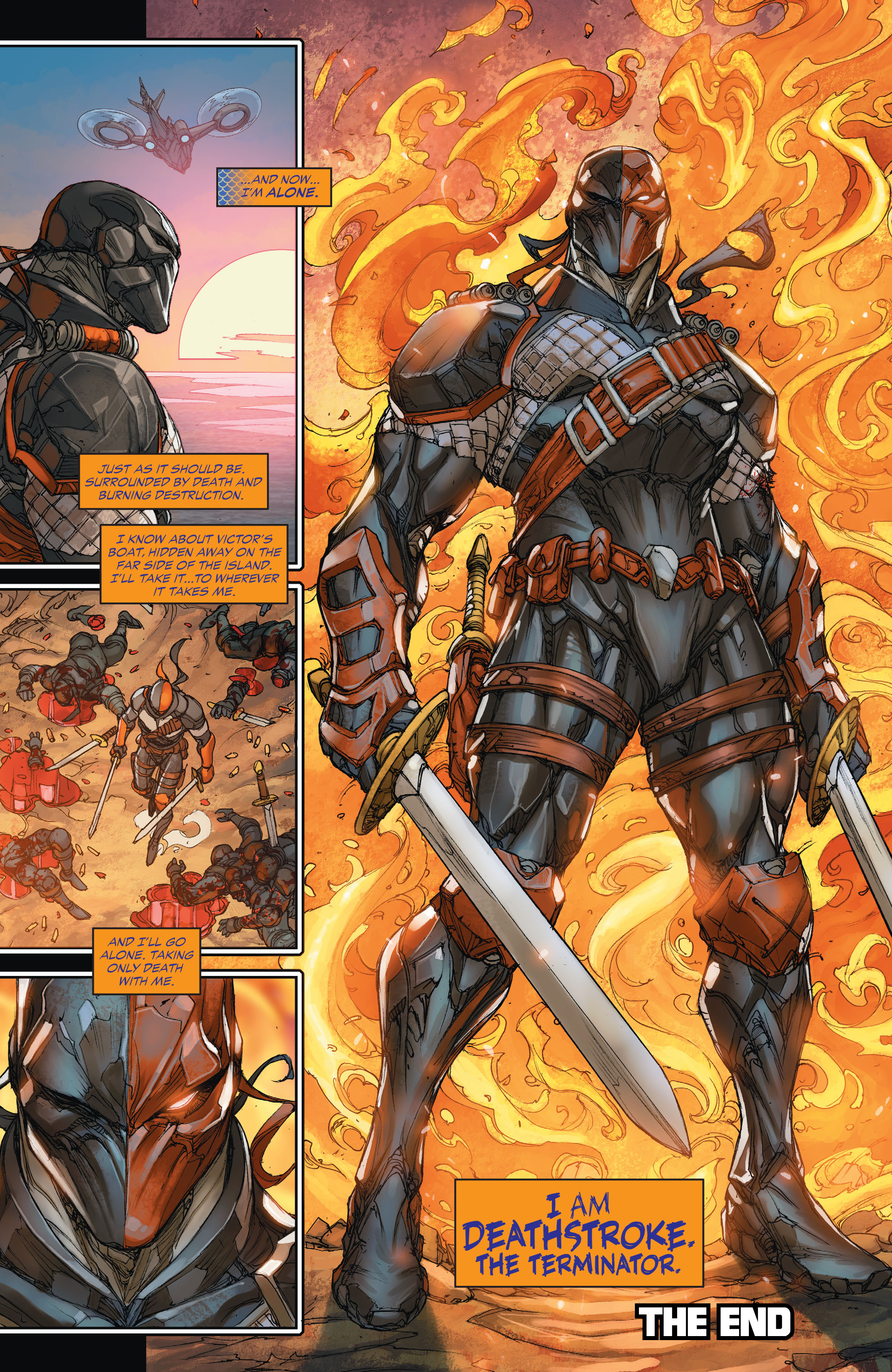 Read online Deathstroke (2014) comic -  Issue #20 - 22