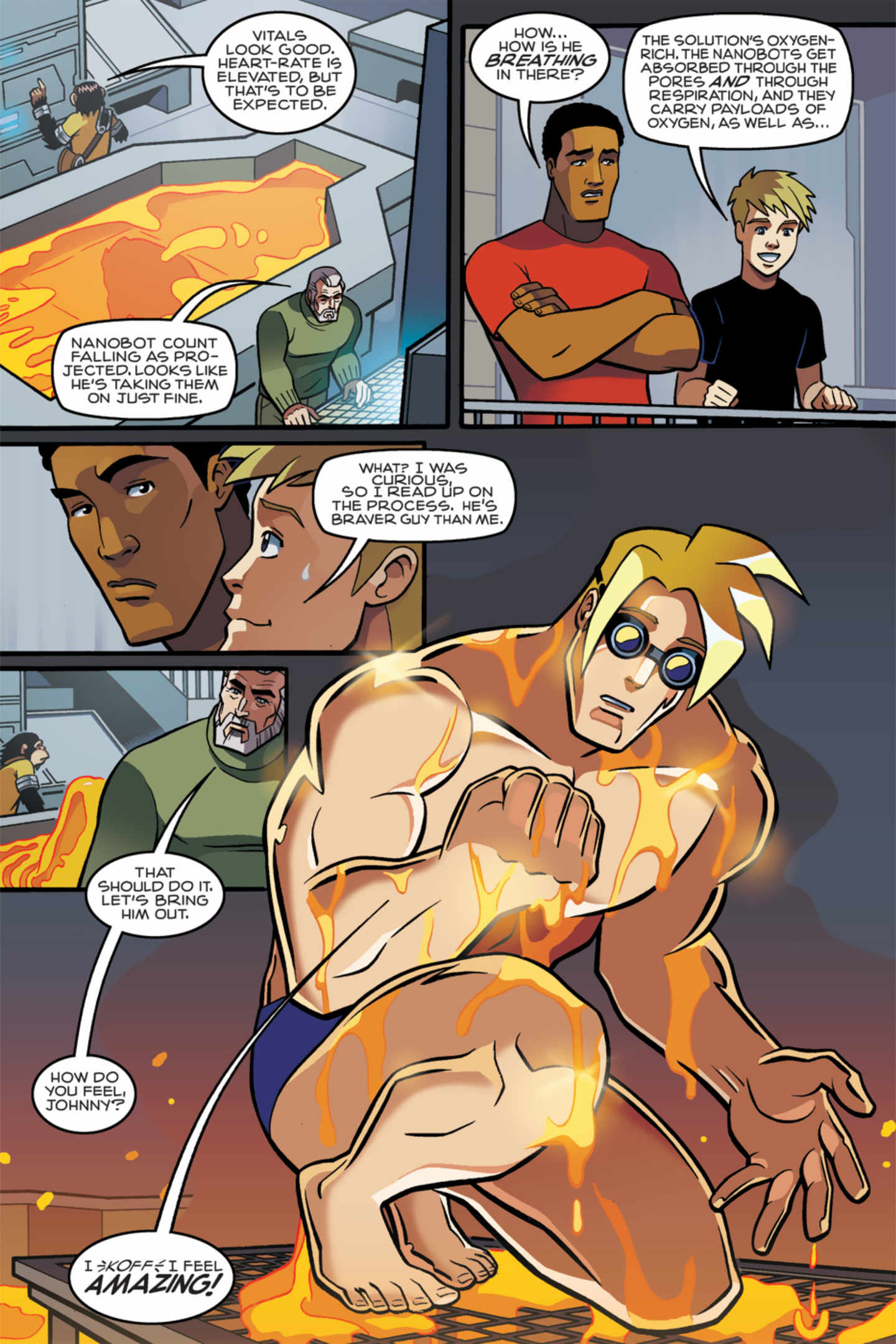 Read online New Crusaders: Rise Of The Heroes comic -  Issue #4 - Act III - 3