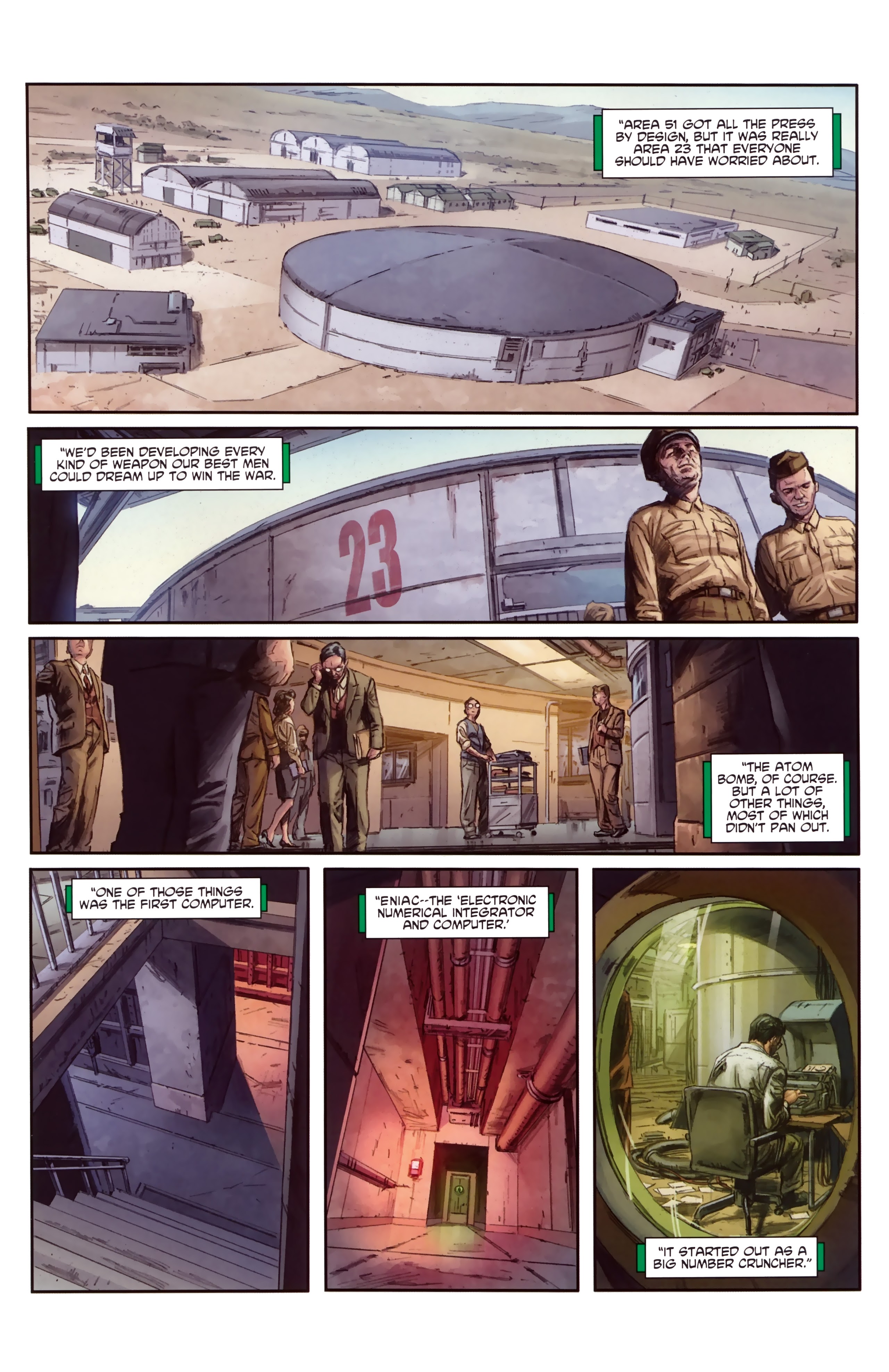 Read online ENIAC comic -  Issue #1 - 11