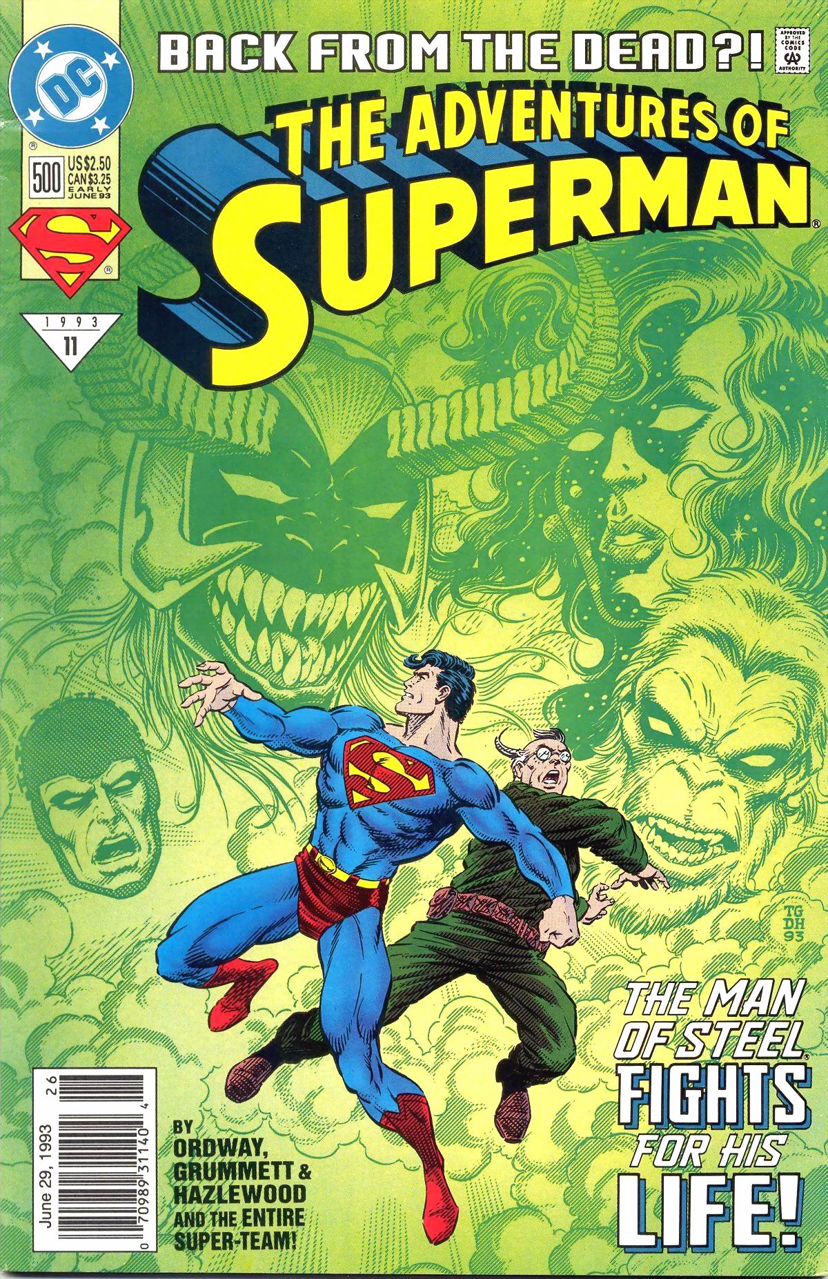 Read online Adventures of Superman (1987) comic -  Issue #500 - 2