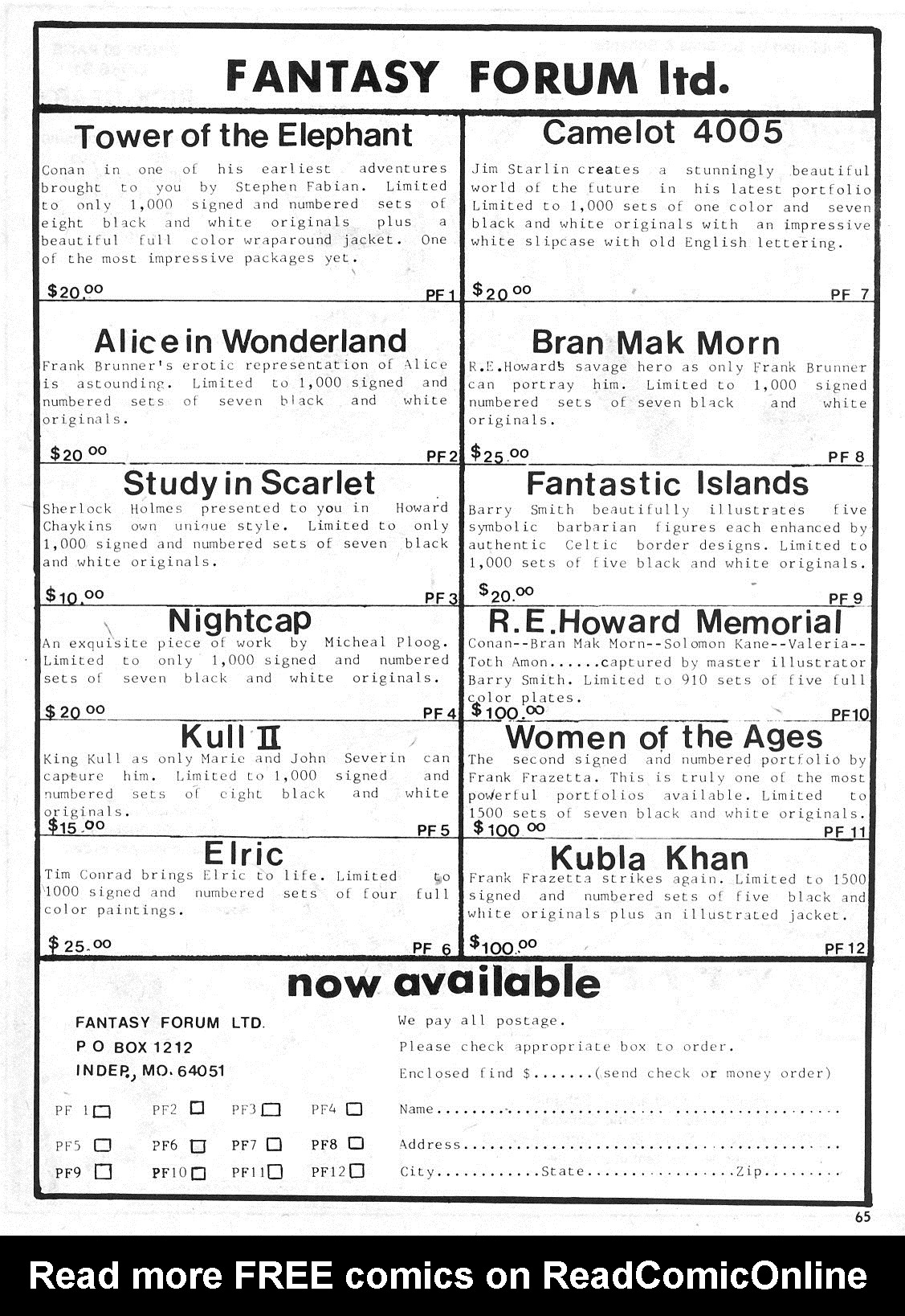 Read online The Savage Sword Of Conan comic -  Issue #32 - 65