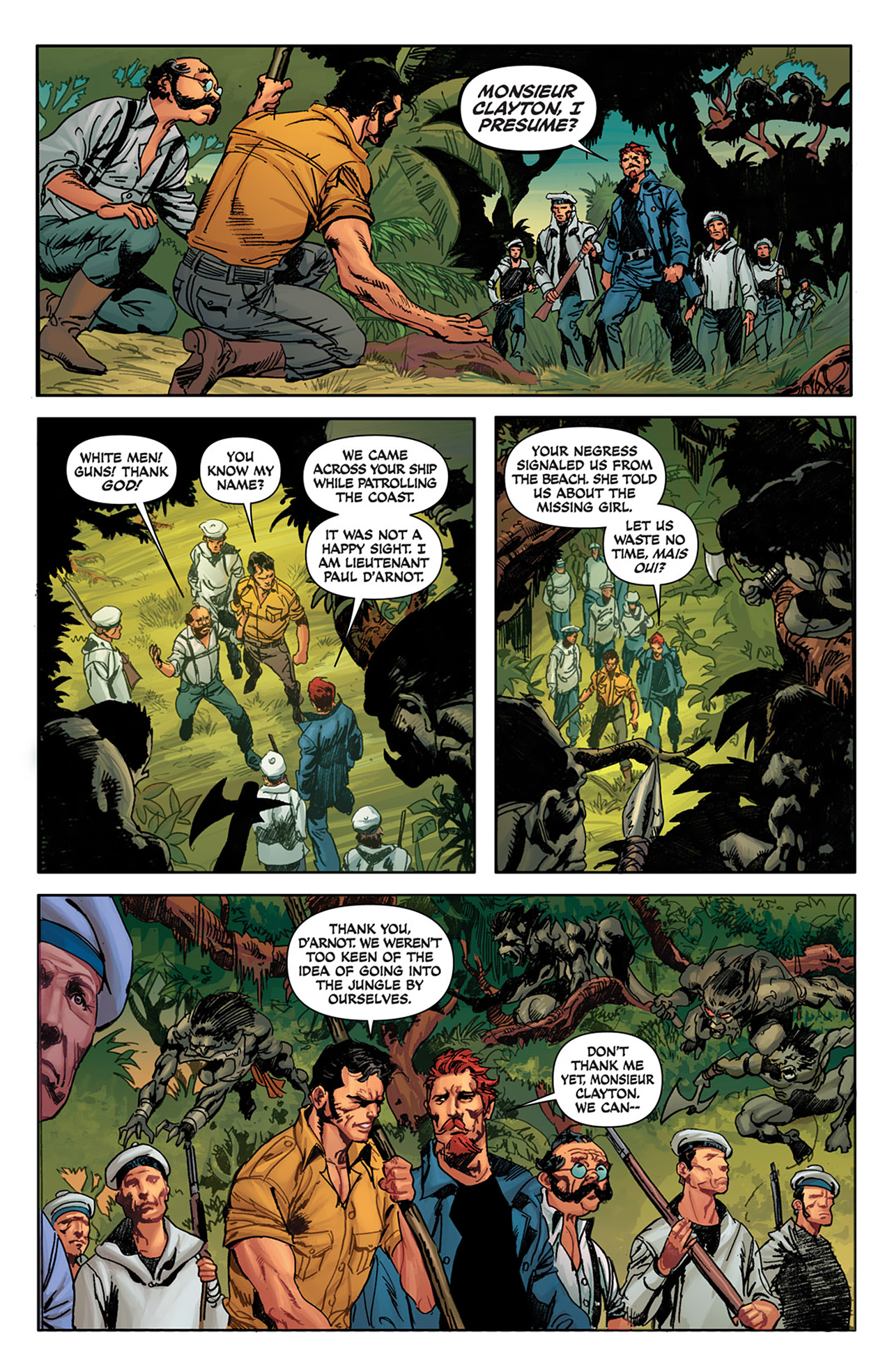 Read online Lord Of The Jungle (2012) comic -  Issue #4 - 17