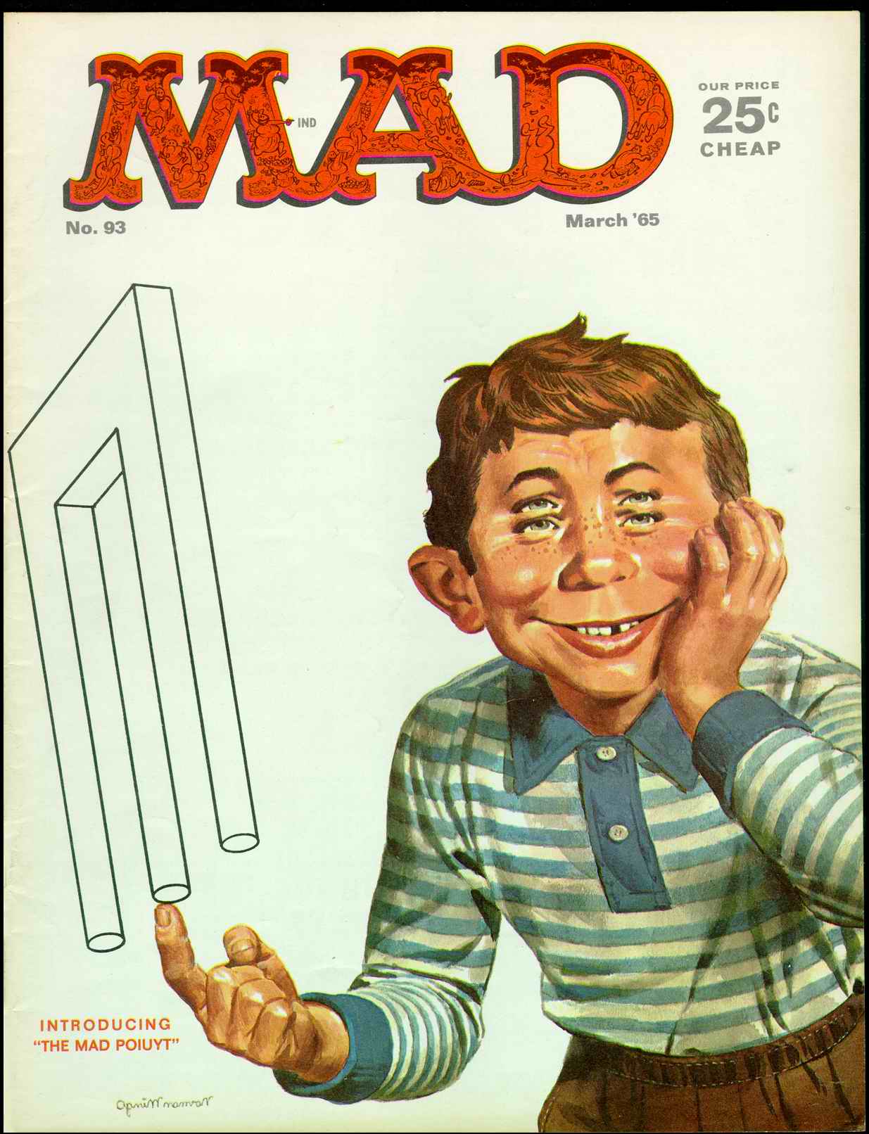 Read online MAD comic -  Issue #93 - 1