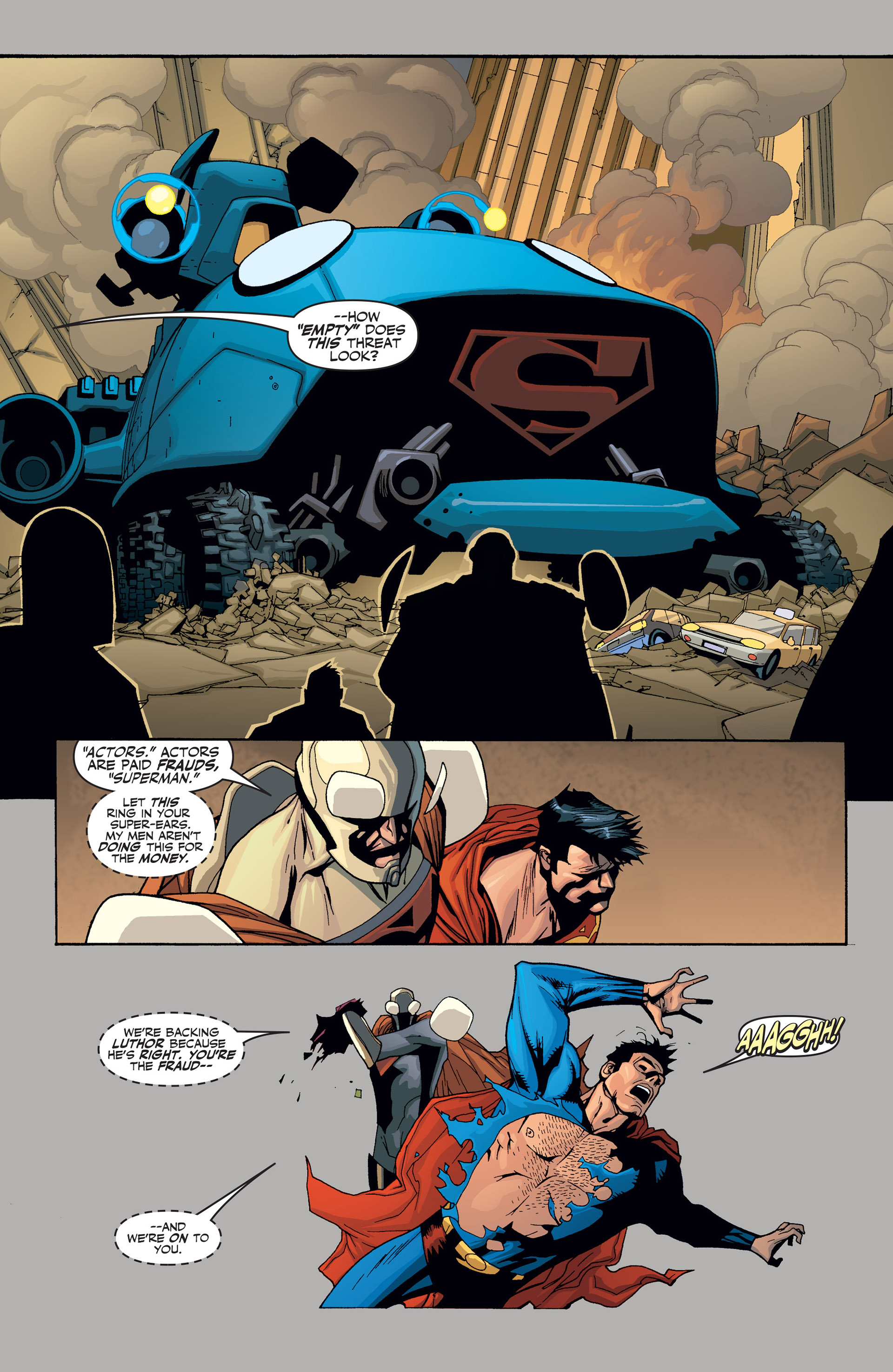 Read online Superman: Birthright (2003) comic -  Issue #11 - 12