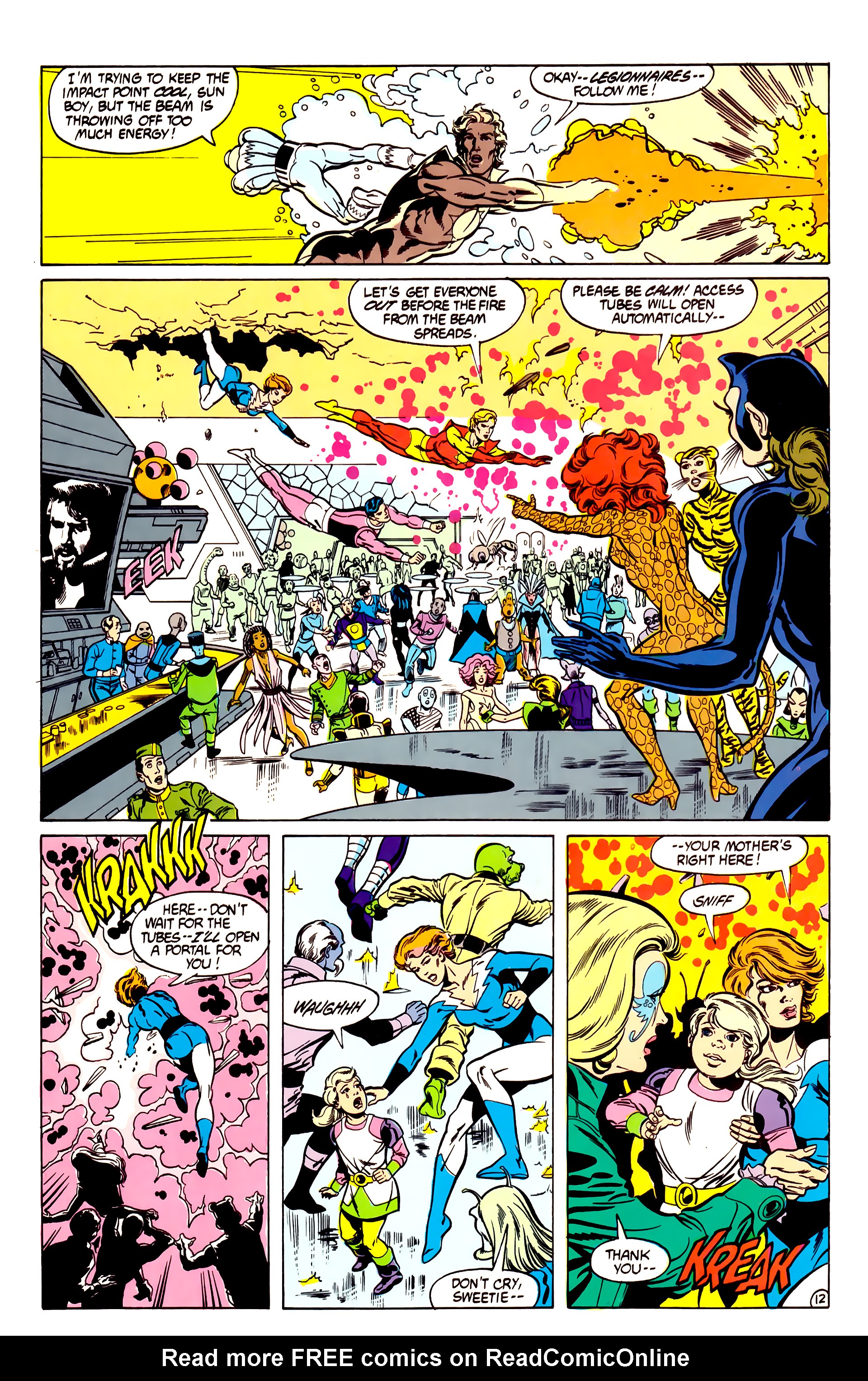 Legion of Super-Heroes (1984) 29 Page 13