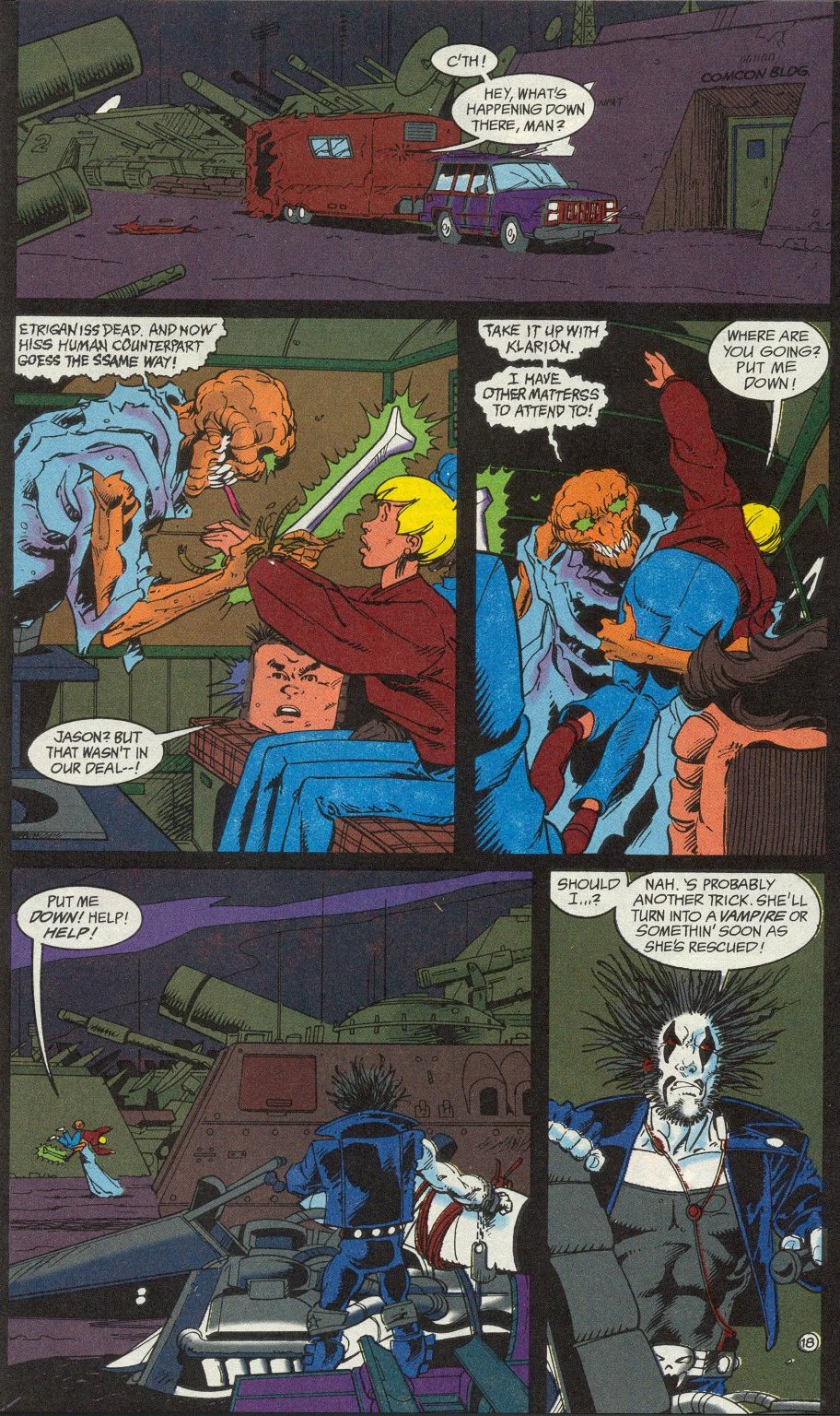 Read online The Demon (1990) comic -  Issue #14 - 19