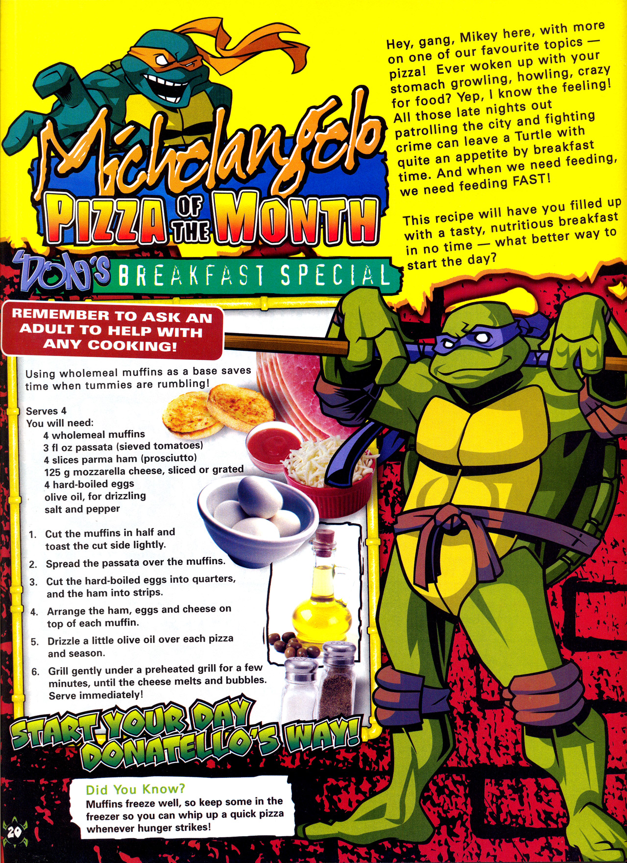 Read online Teenage Mutant Ninja Turtles Comic comic -  Issue #3 - 19