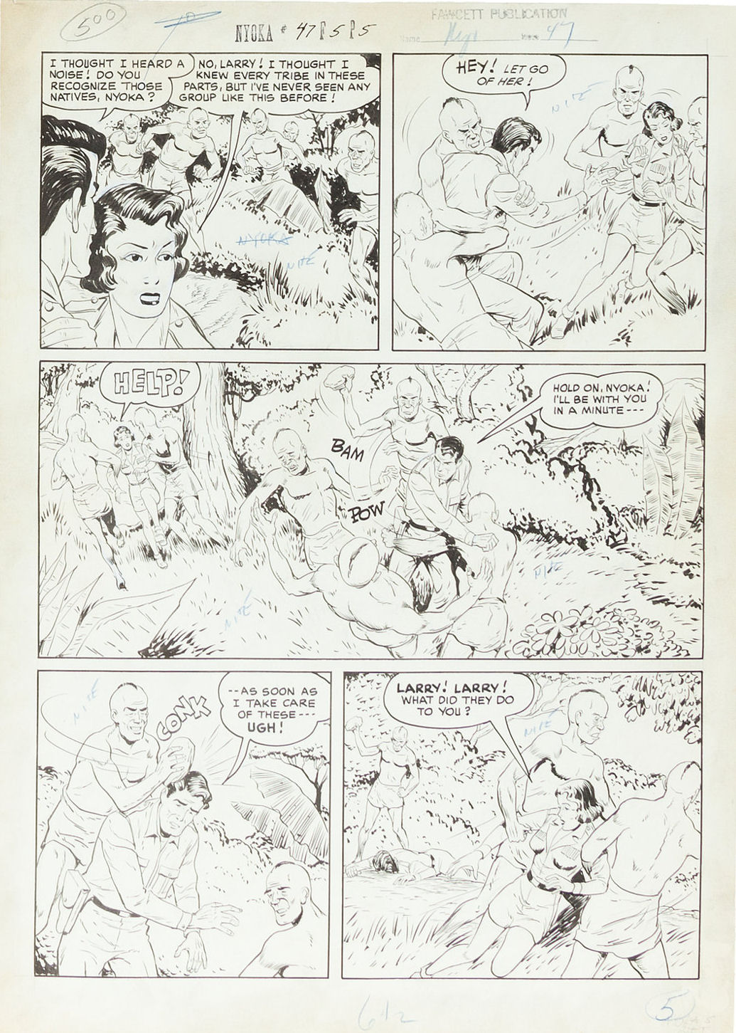 Read online Nyoka the Jungle Girl (1945) comic -  Issue #47 - 12