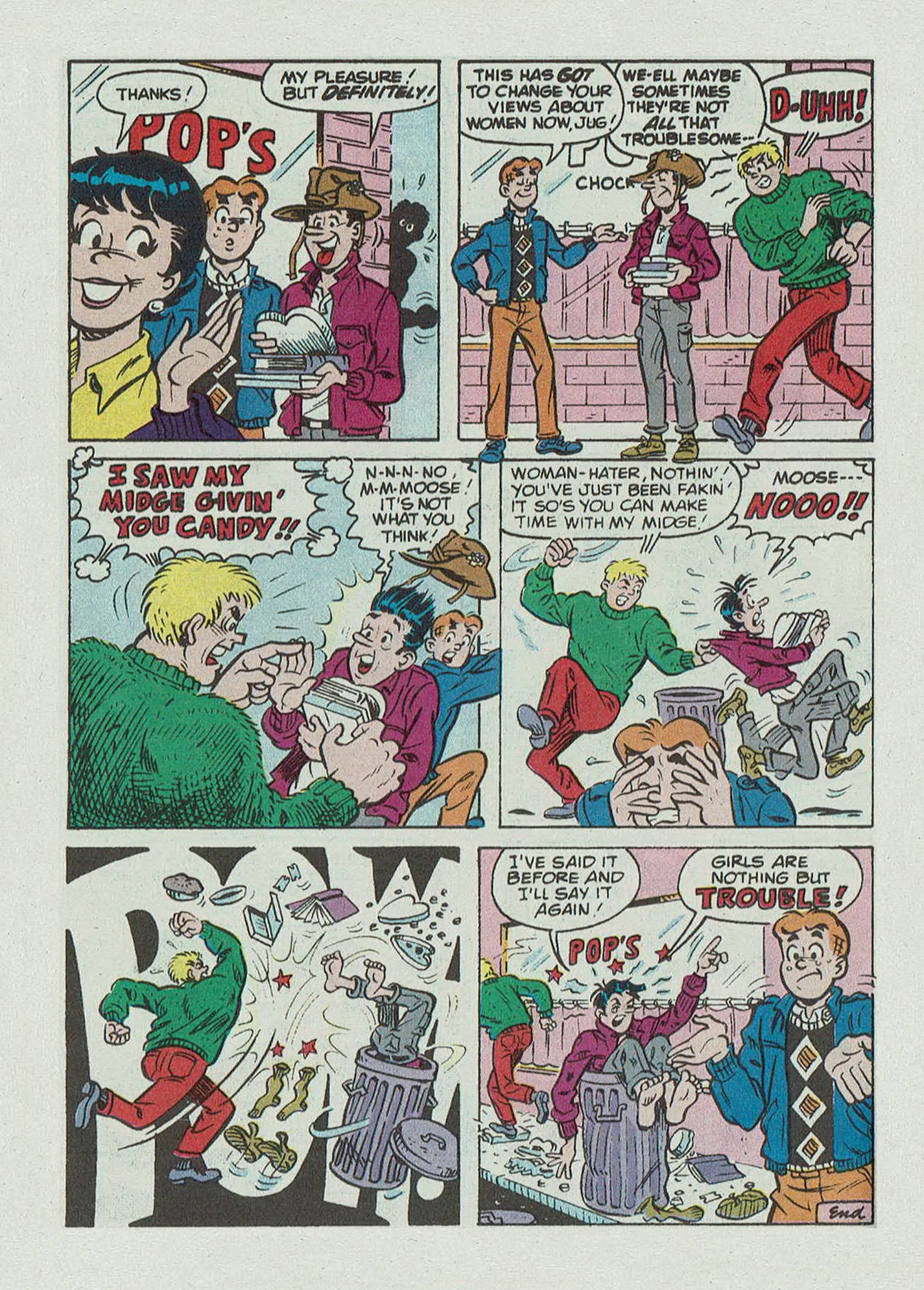 Read online Jughead Jones Comics Digest comic -  Issue #80 - 74