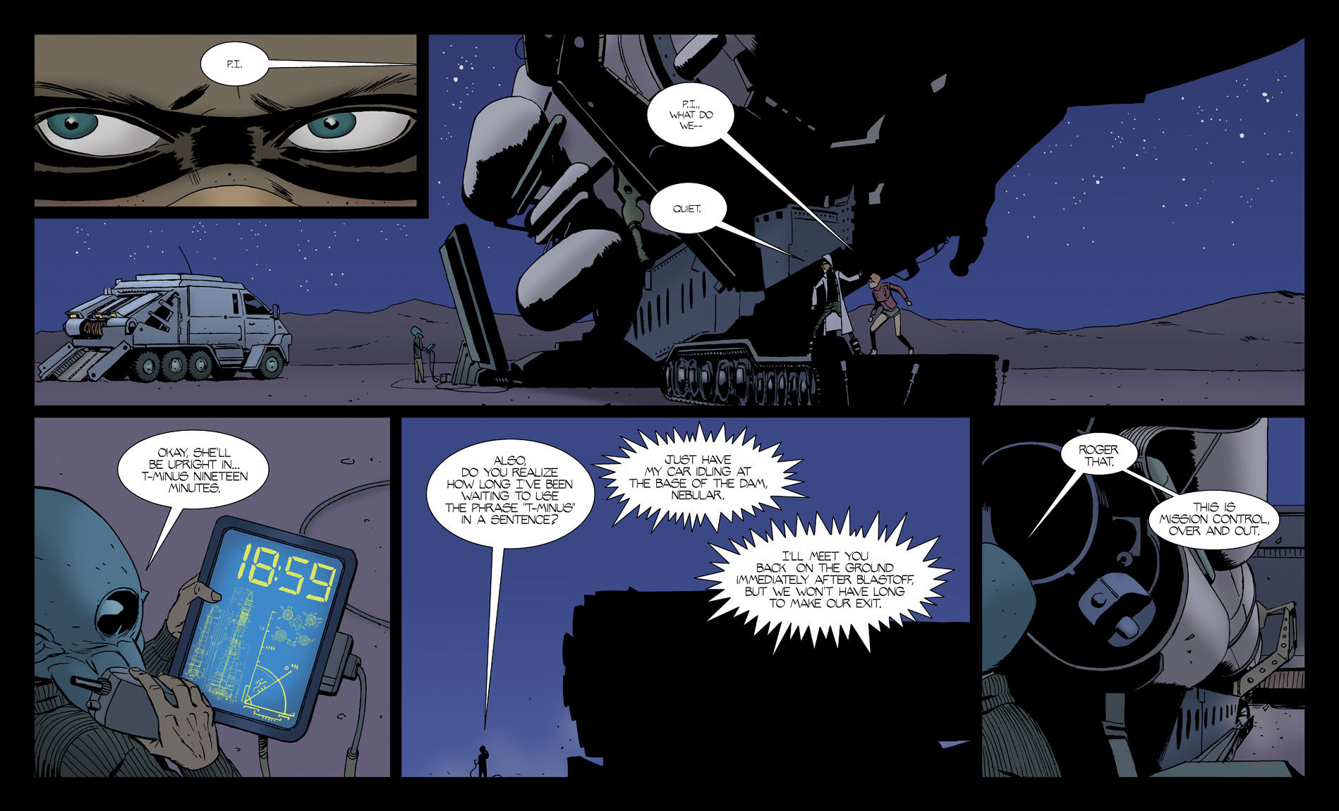 Read online The Private Eye comic -  Issue #9 - 9