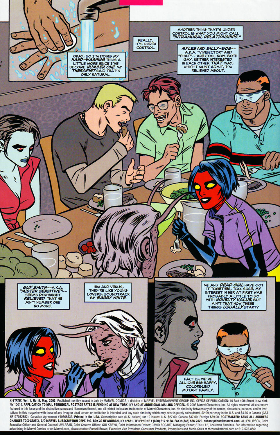 Read online X-Statix comic -  Issue #9 - 5