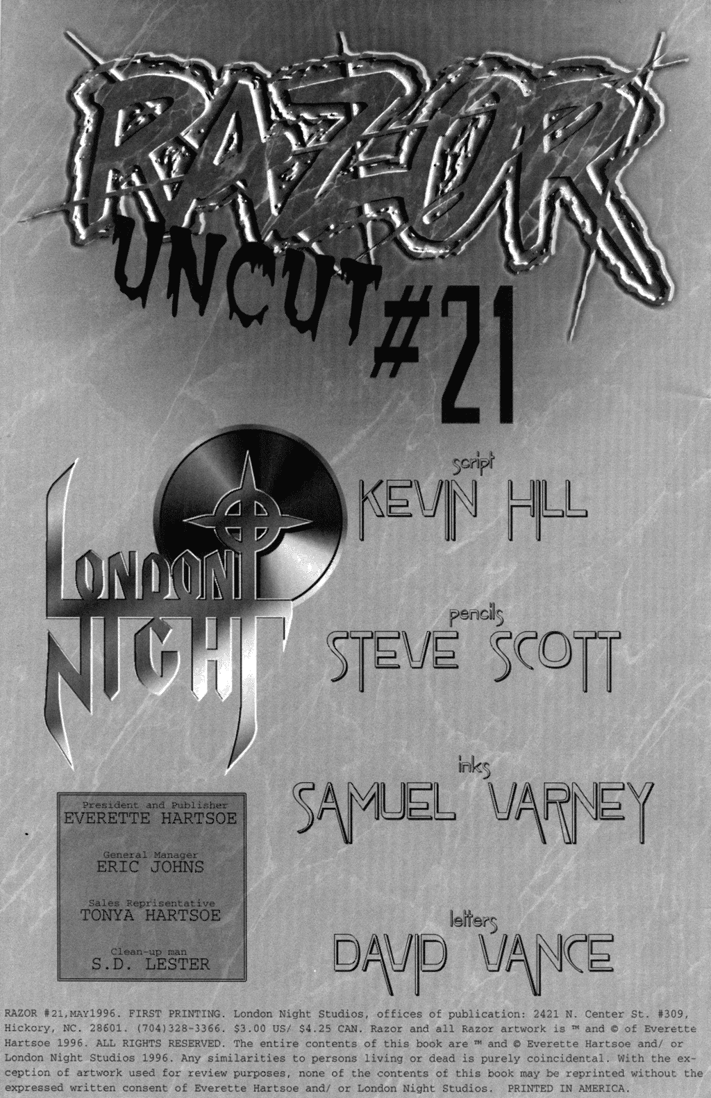 Read online Razor: Uncut comic -  Issue #21 - 2