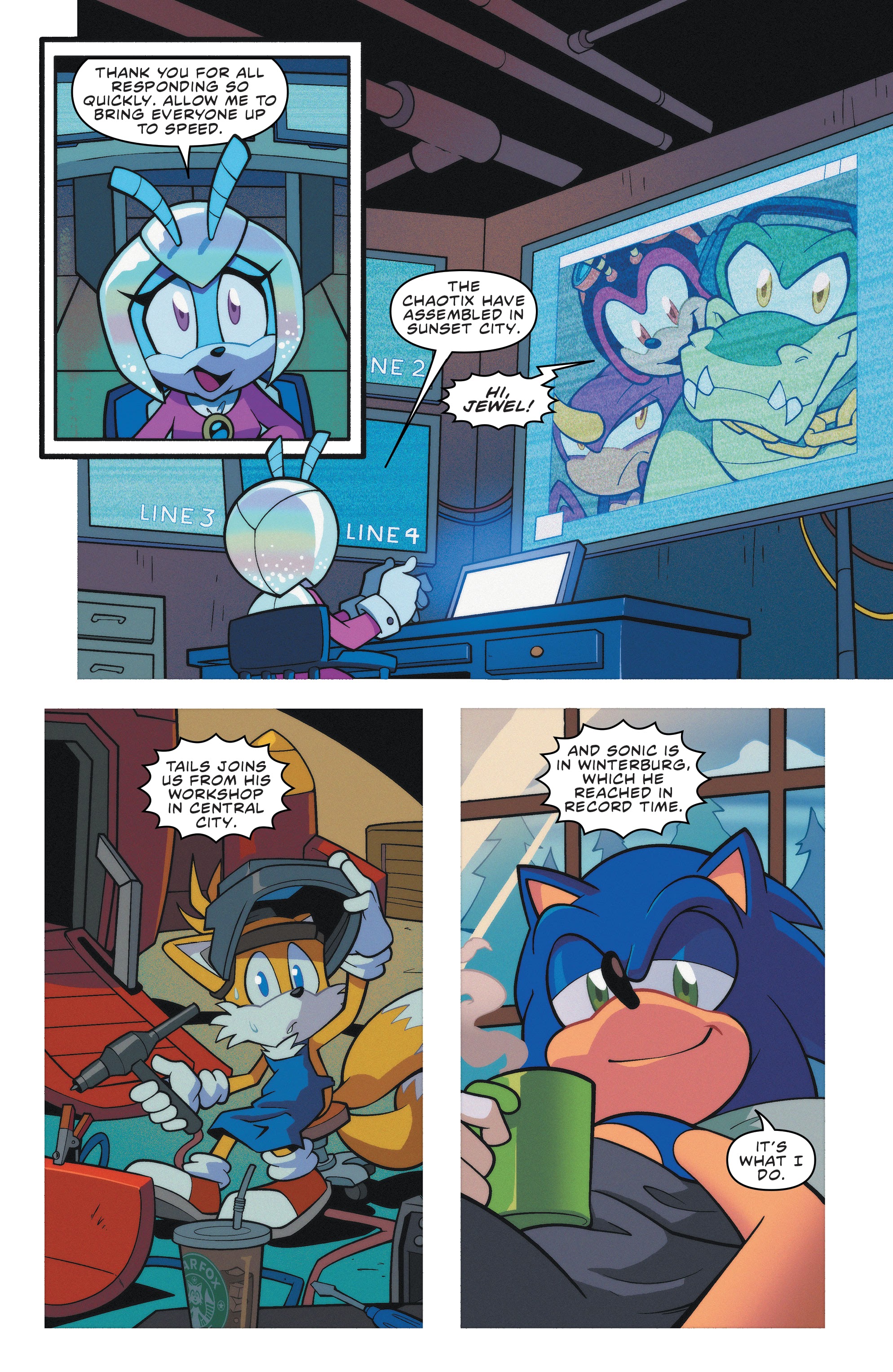 Read online Sonic the Hedgehog (2018) comic -  Issue #42 - 5