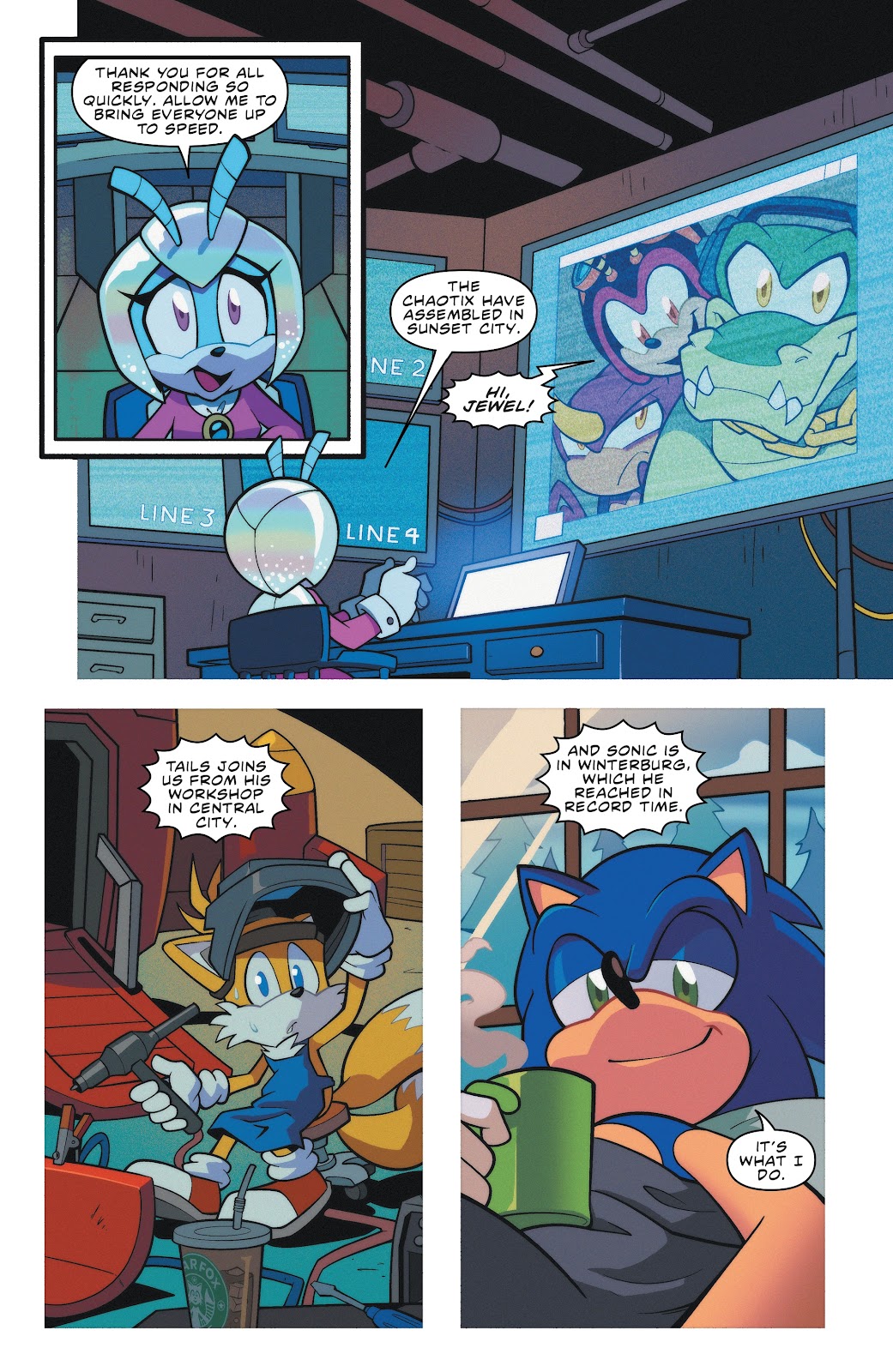 Sonic the Hedgehog (2018) issue 42 - Page 5