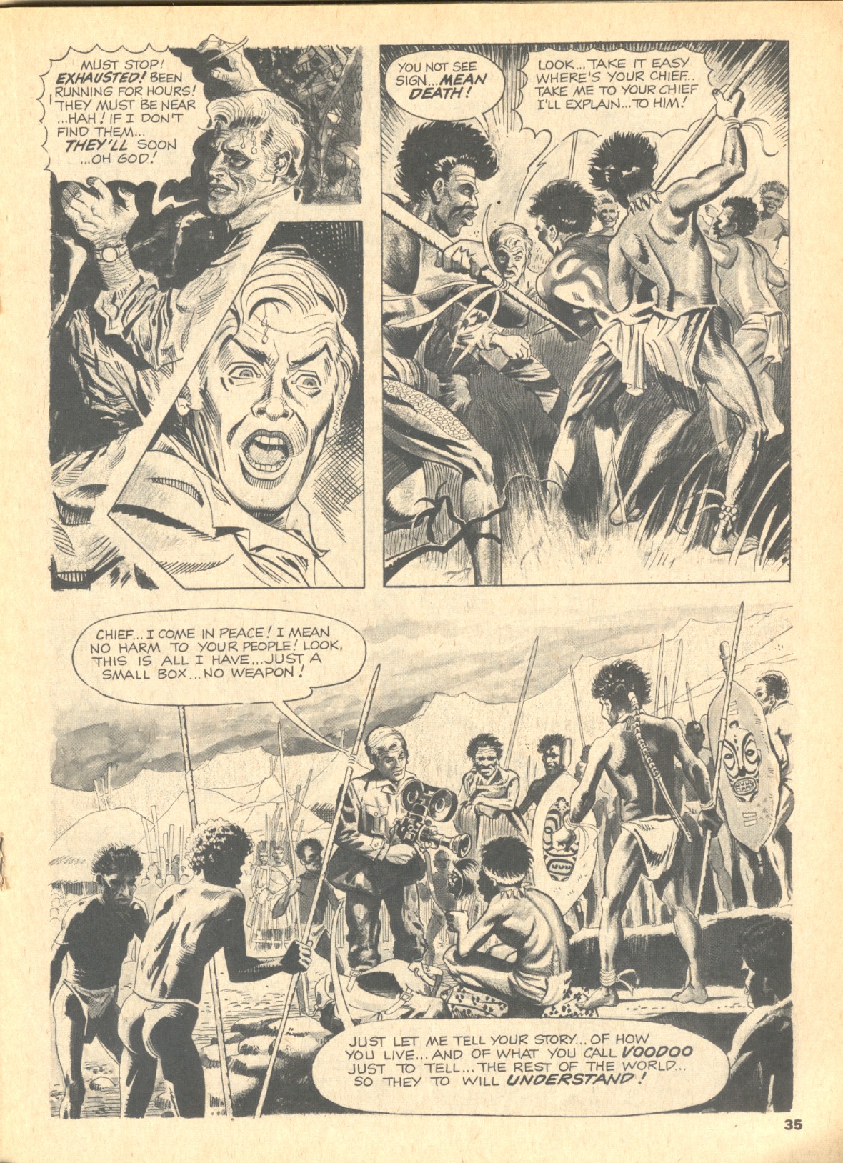 Read online Creepy (1964) comic -  Issue #33 - 34