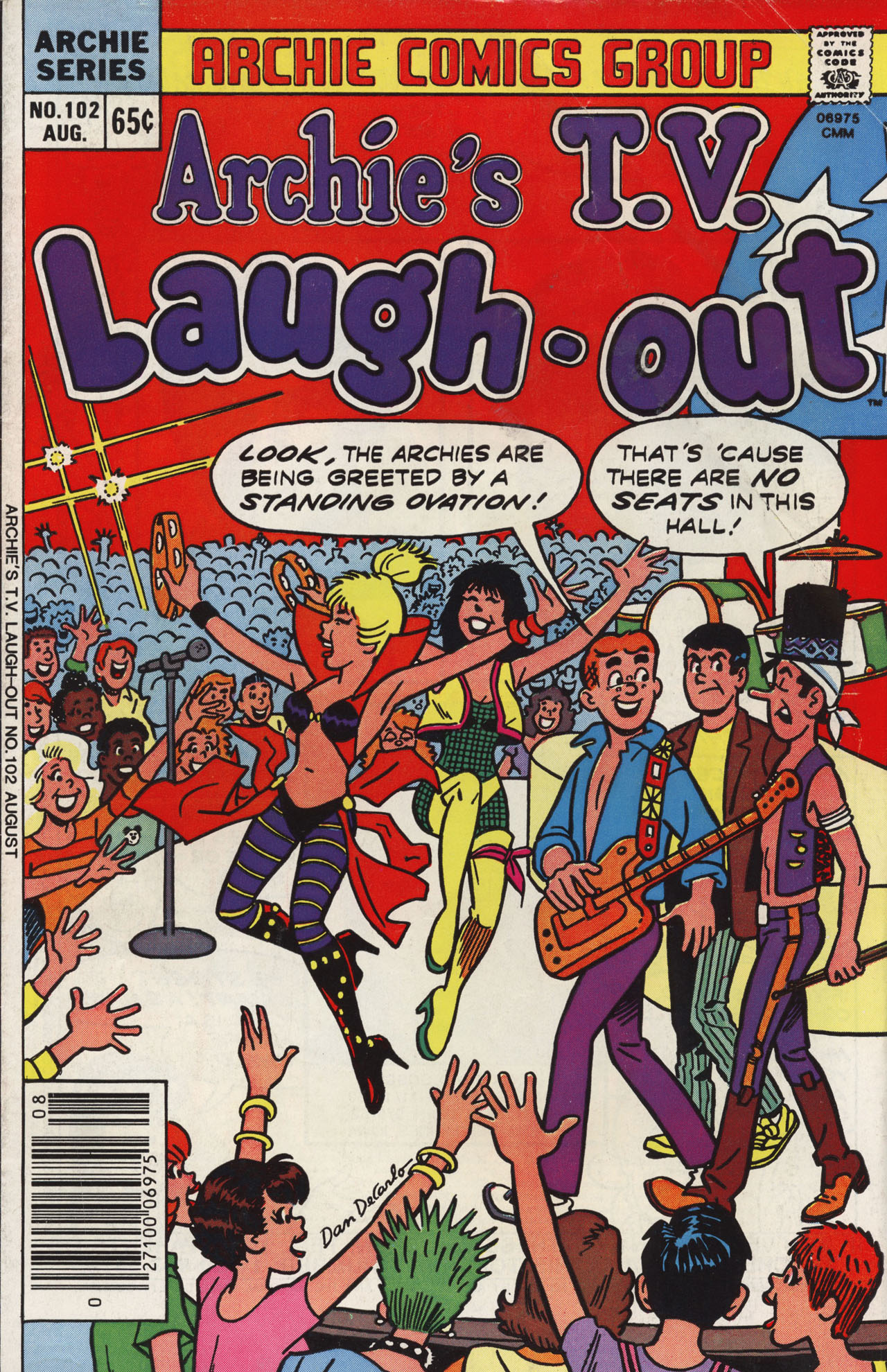 Read online Archie's TV Laugh-Out comic -  Issue #102 - 1