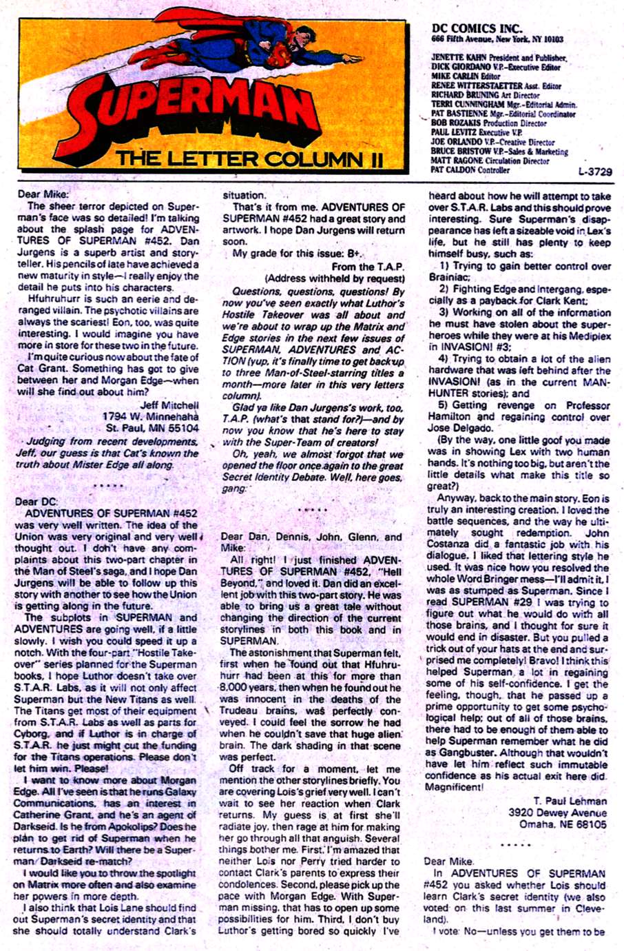 Read online Adventures of Superman (1987) comic -  Issue #456 - 23