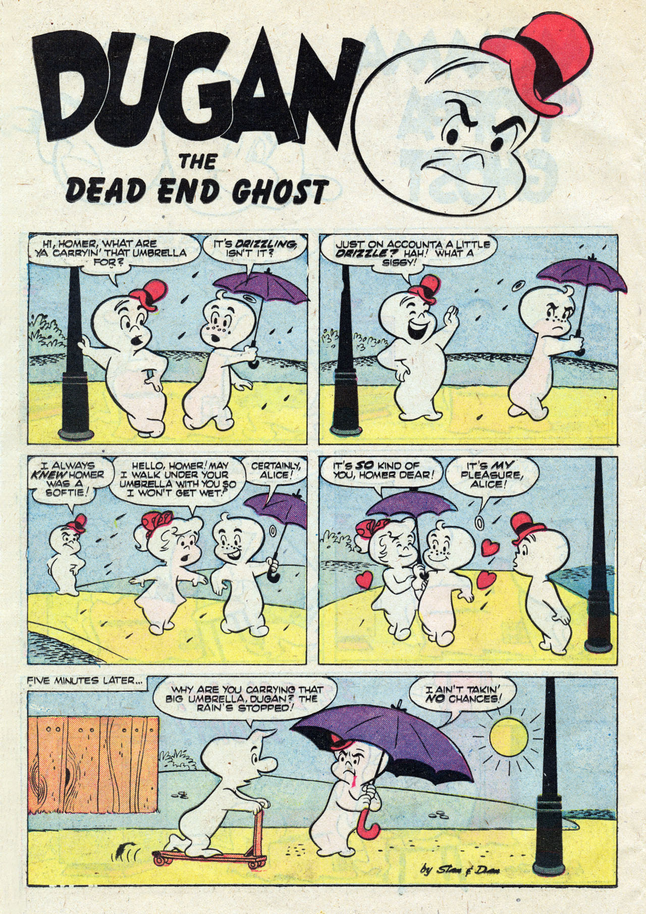 Read online Homer, the Happy Ghost comic -  Issue #16 - 21