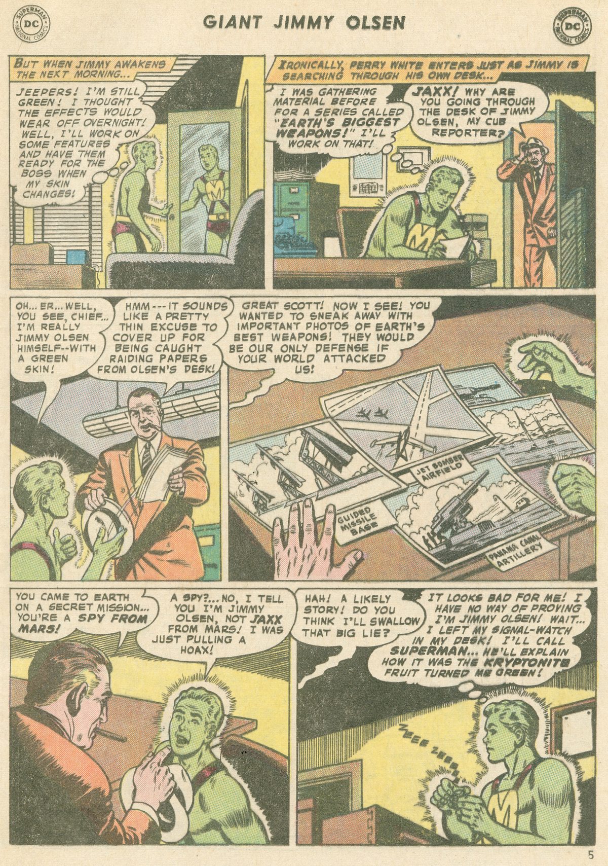 Read online Superman's Pal Jimmy Olsen comic -  Issue #95 - 7
