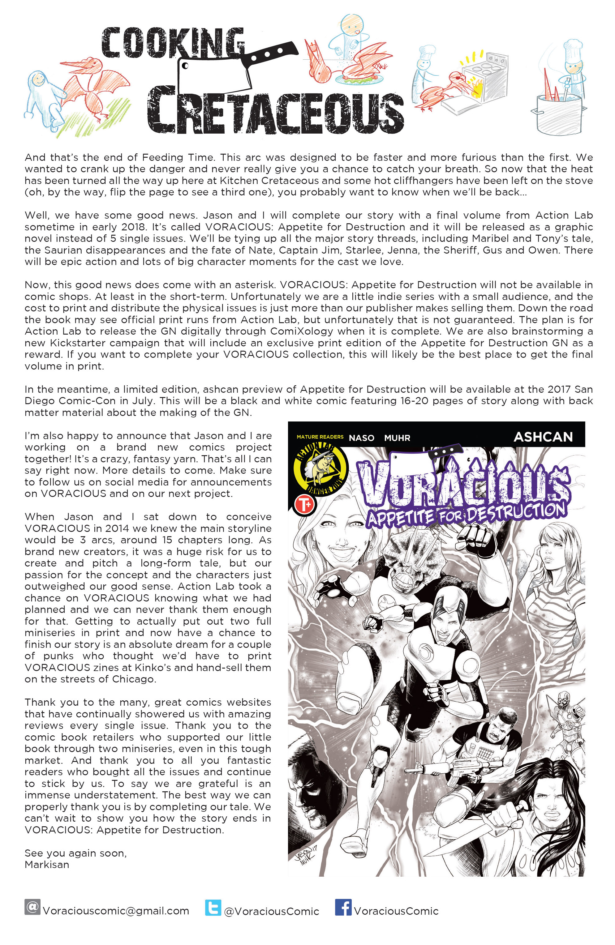 Read online Voracious: Feeding Time comic -  Issue #5 - 25