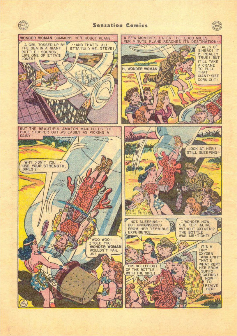 Read online Sensation (Mystery) Comics comic -  Issue #84 - 6
