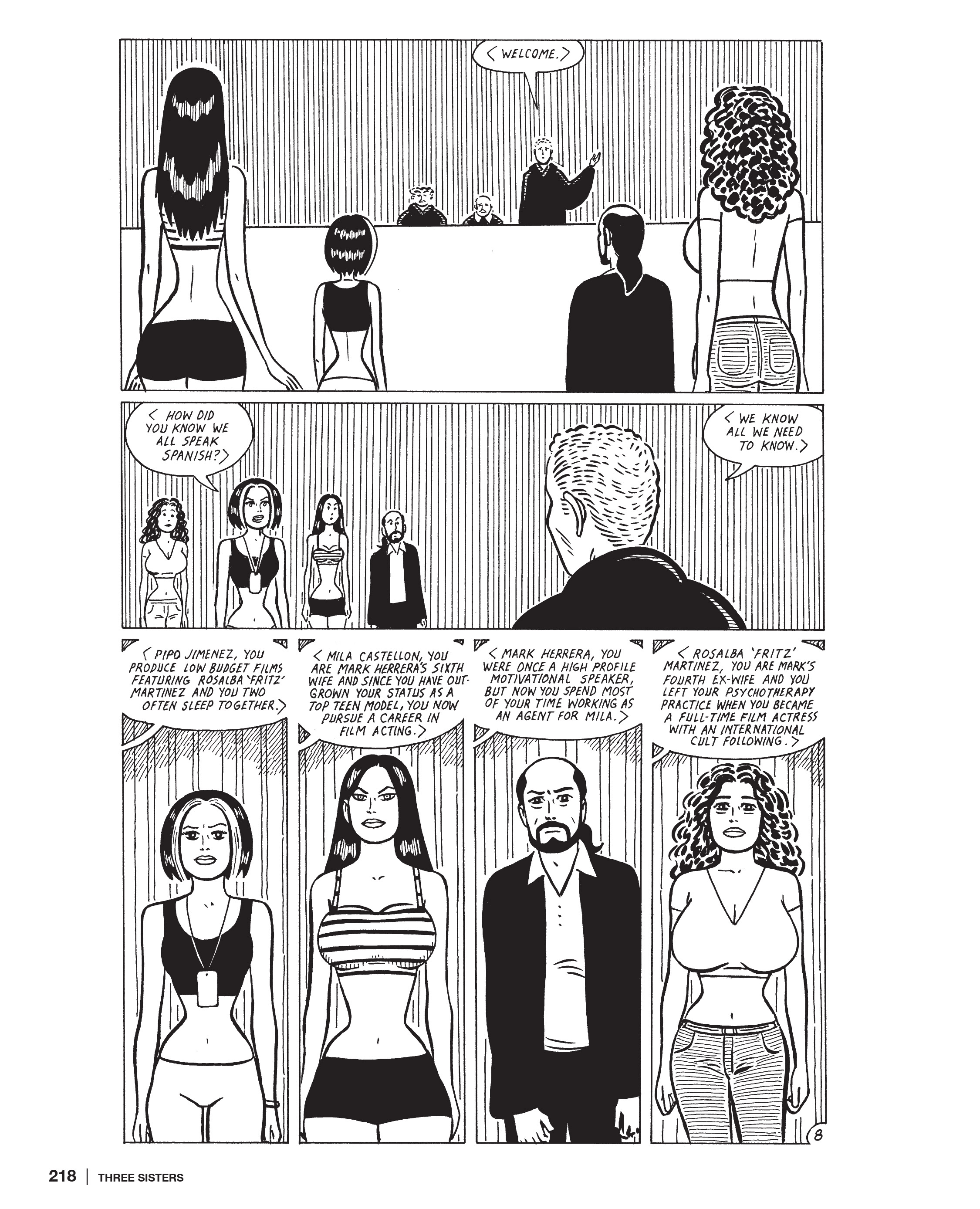 Read online Three Sisters: The Love and Rockets Library comic -  Issue # TPB (Part 3) - 18