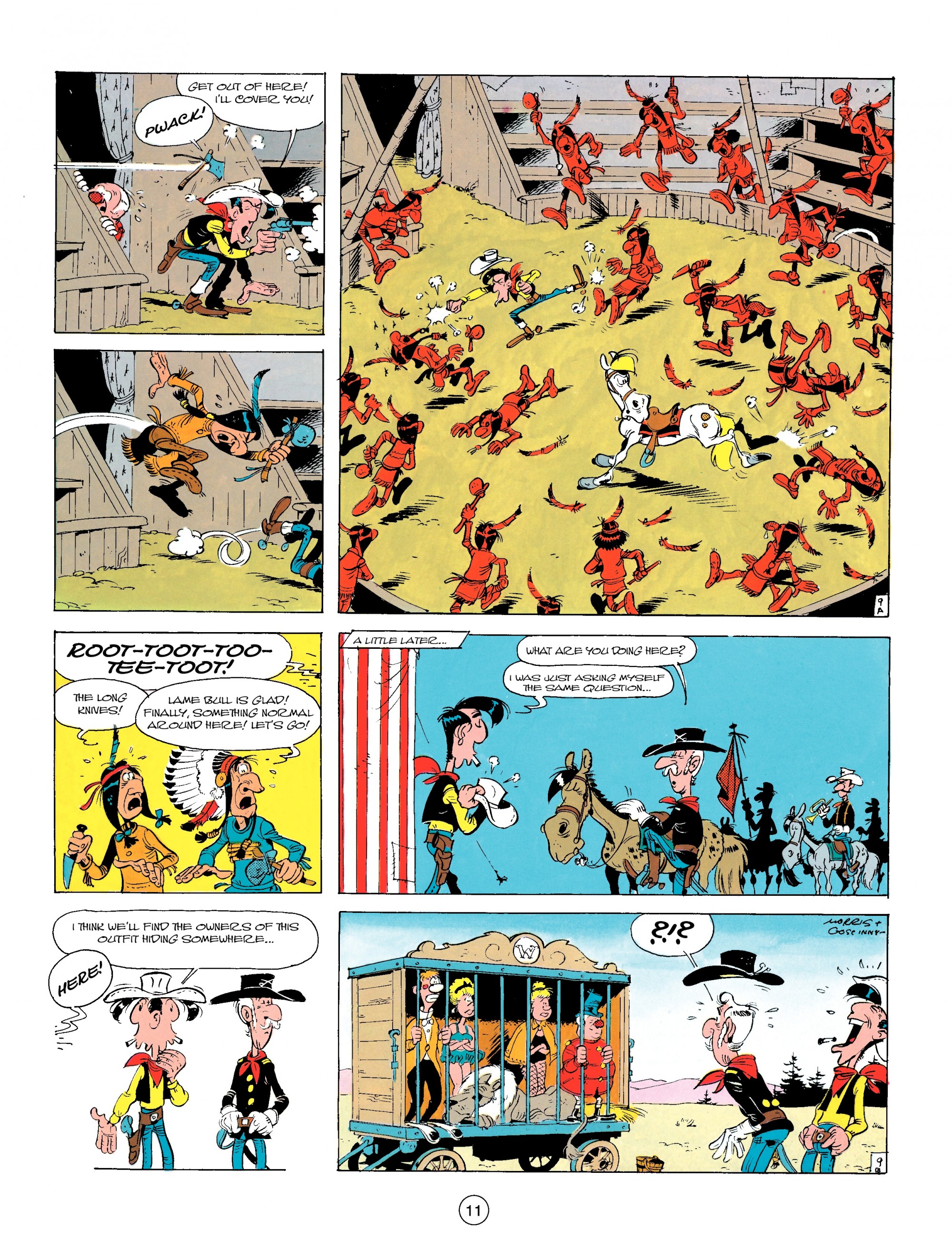 Read online A Lucky Luke Adventure comic -  Issue #11 - 11
