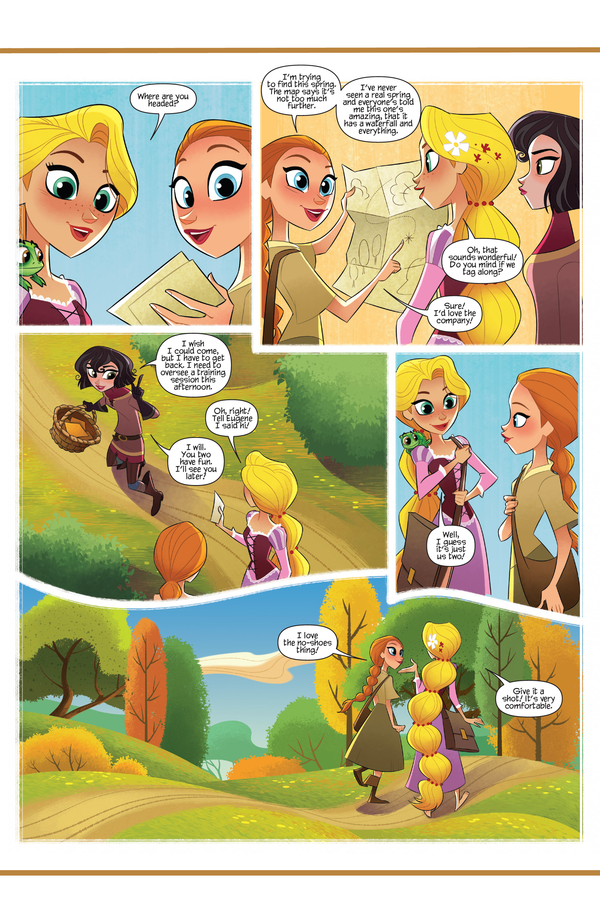 Read online Tangled: The Series: Hair It Is comic -  Issue # Full - 5