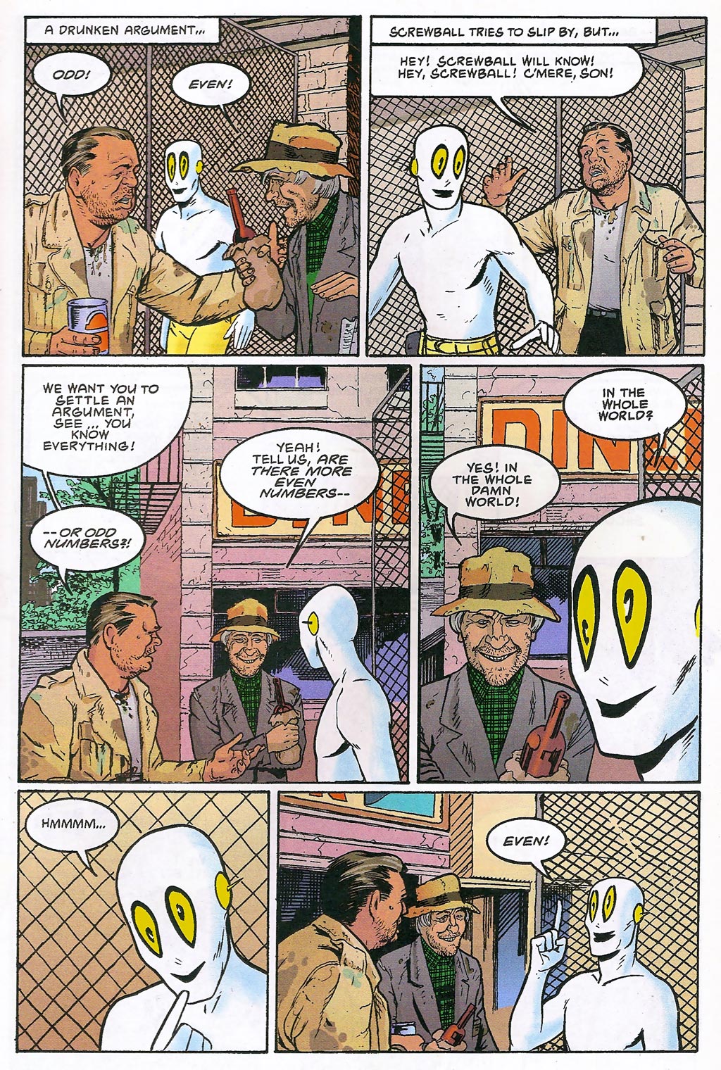 Read online Bob Burden's Original Mysterymen Comics comic -  Issue #3 - 13