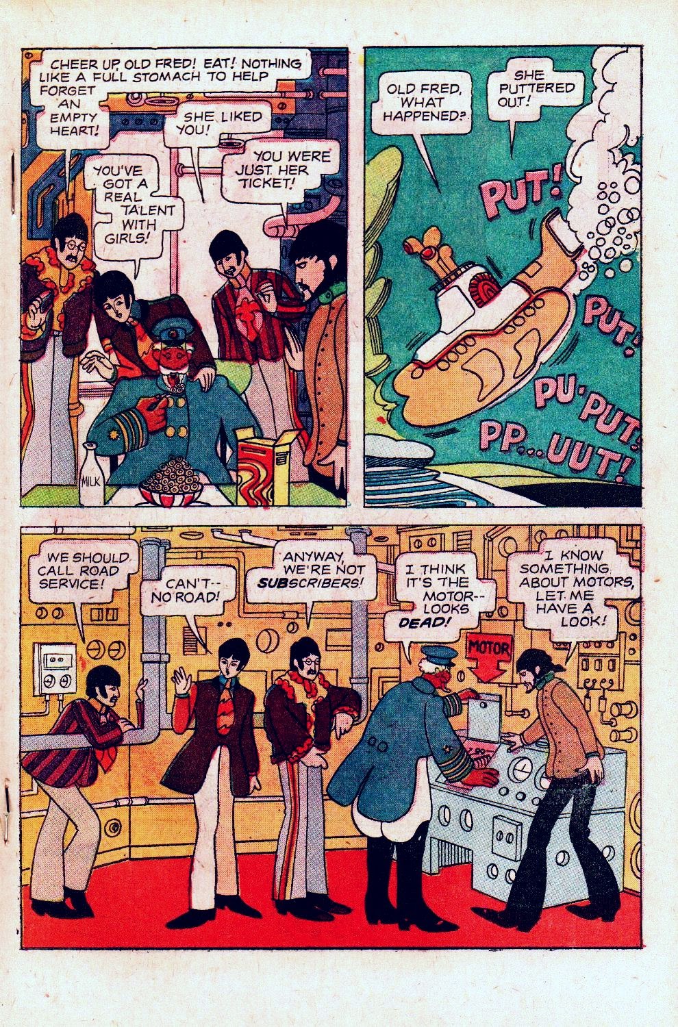 Read online Beatles: Yellow Submarine comic -  Issue # Full - 35