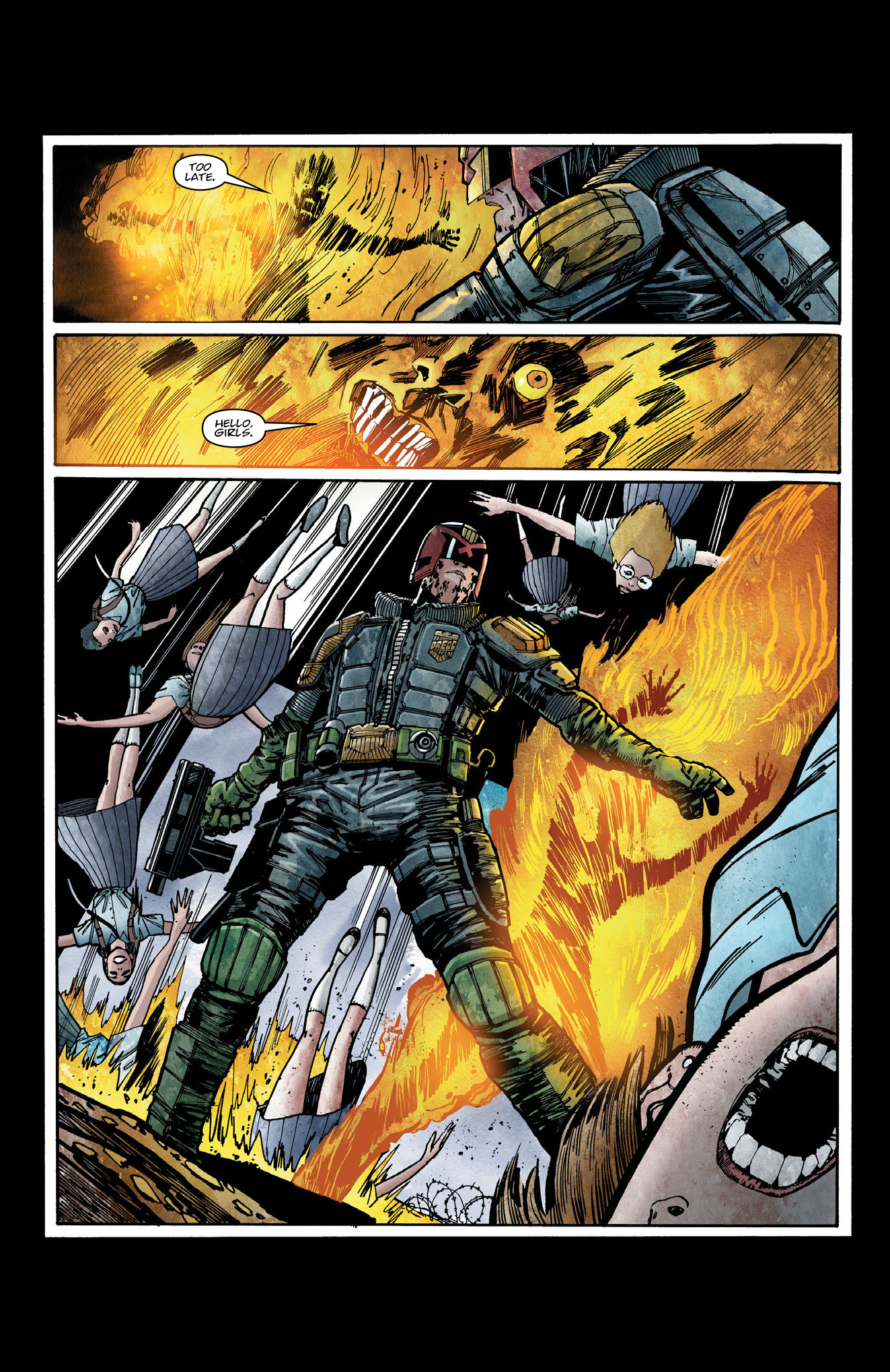 Read online Dredd: Final Judgement comic -  Issue #1 - 5