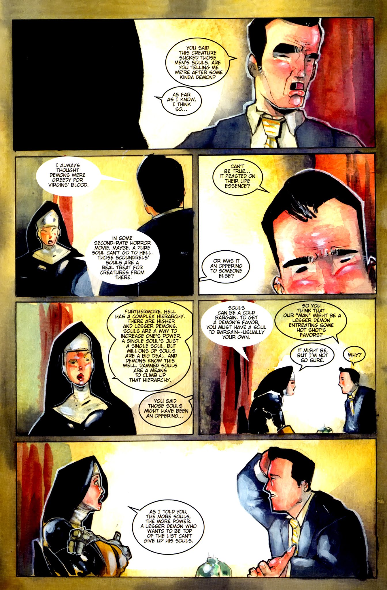 Read online Warrior Nun Areala: No Justice For Innocents comic -  Issue # Full - 17