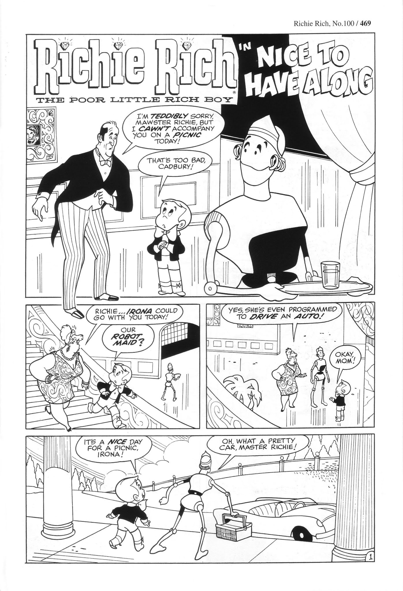 Read online Harvey Comics Classics comic -  Issue # TPB 2 (Part 5) - 70