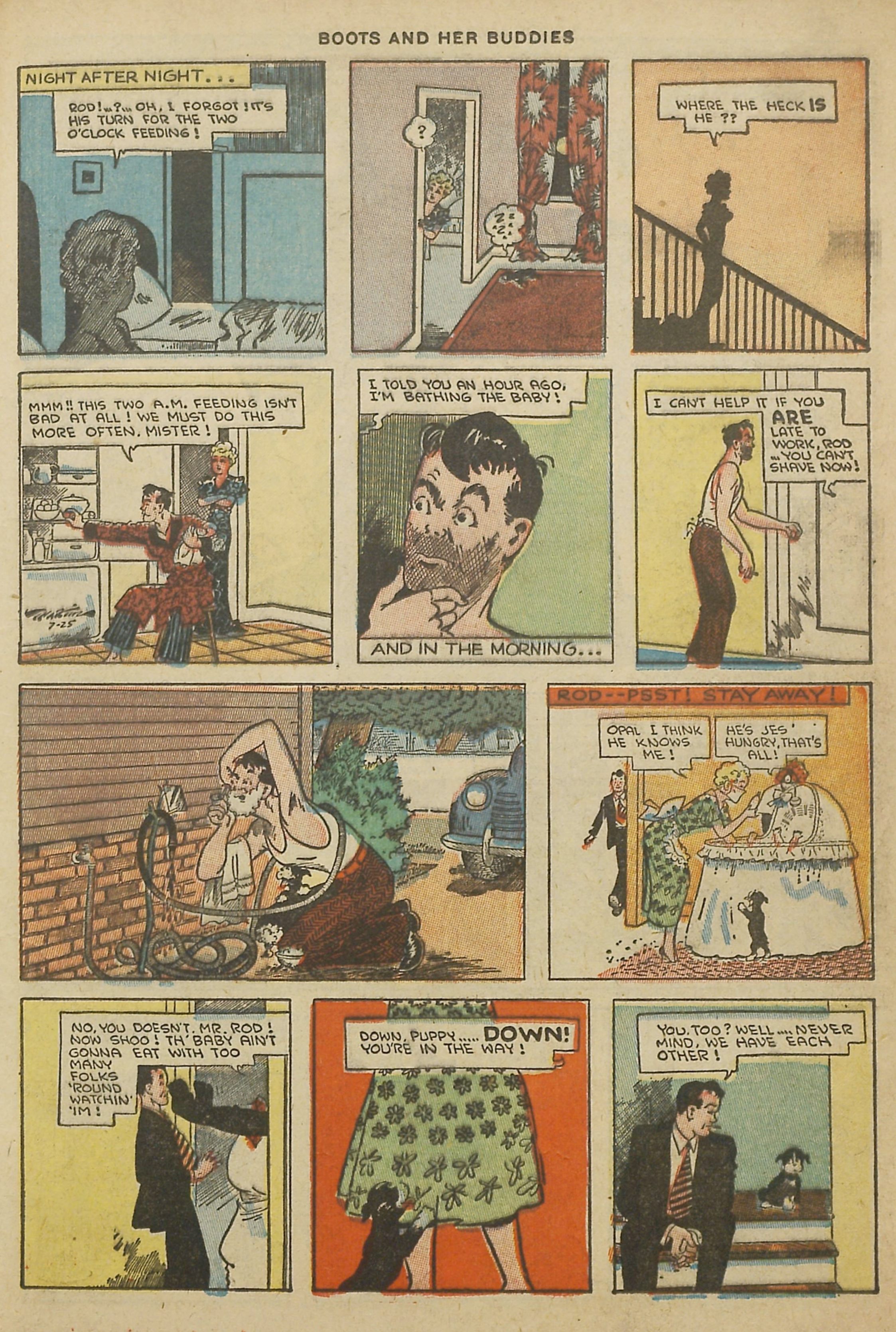 Read online Boots and Her Buddies (1948) comic -  Issue #9 - 21