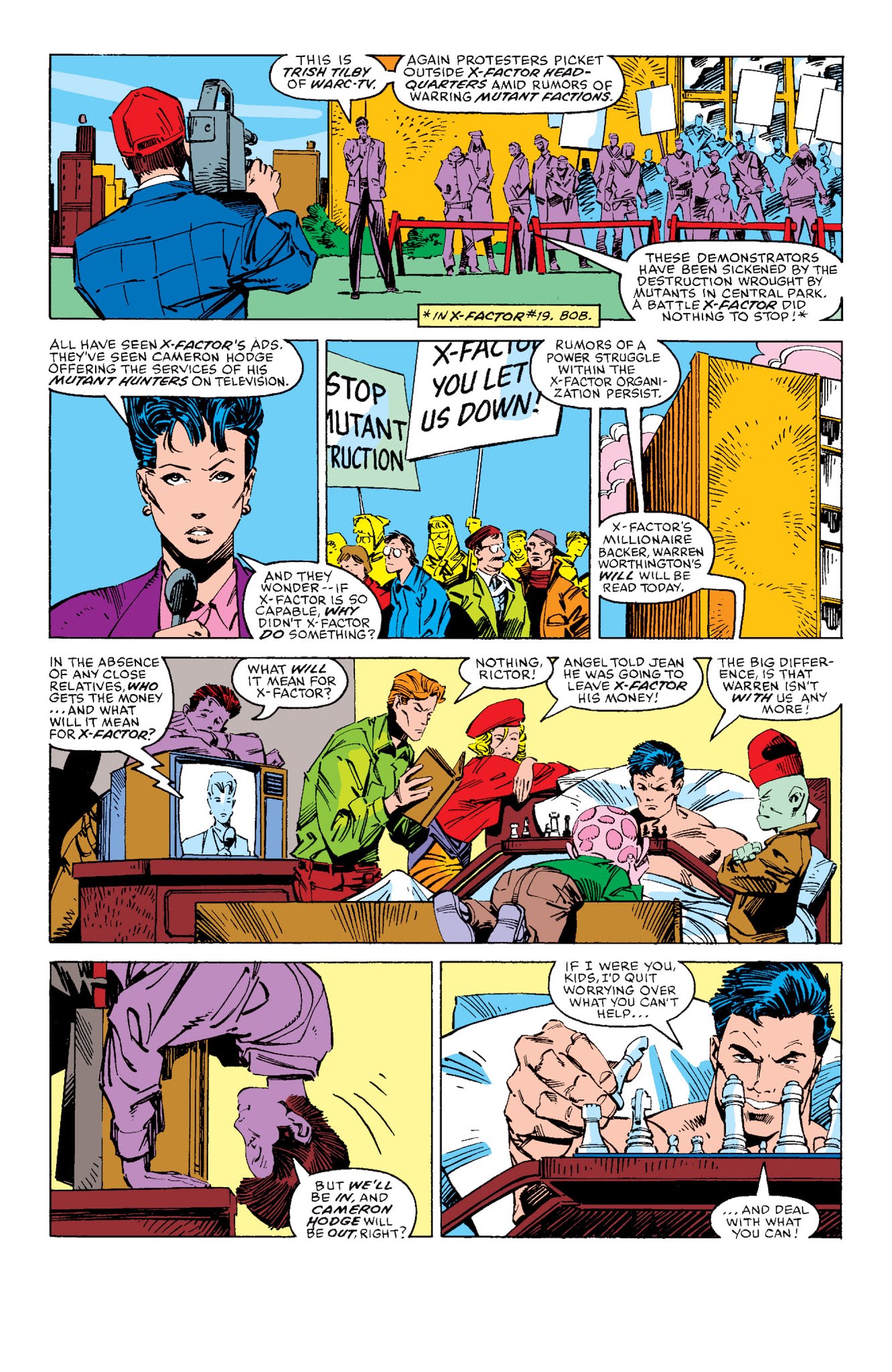 Read online X-Men: Fall of the Mutants comic -  Issue # TPB 2 (Part 2) - 26