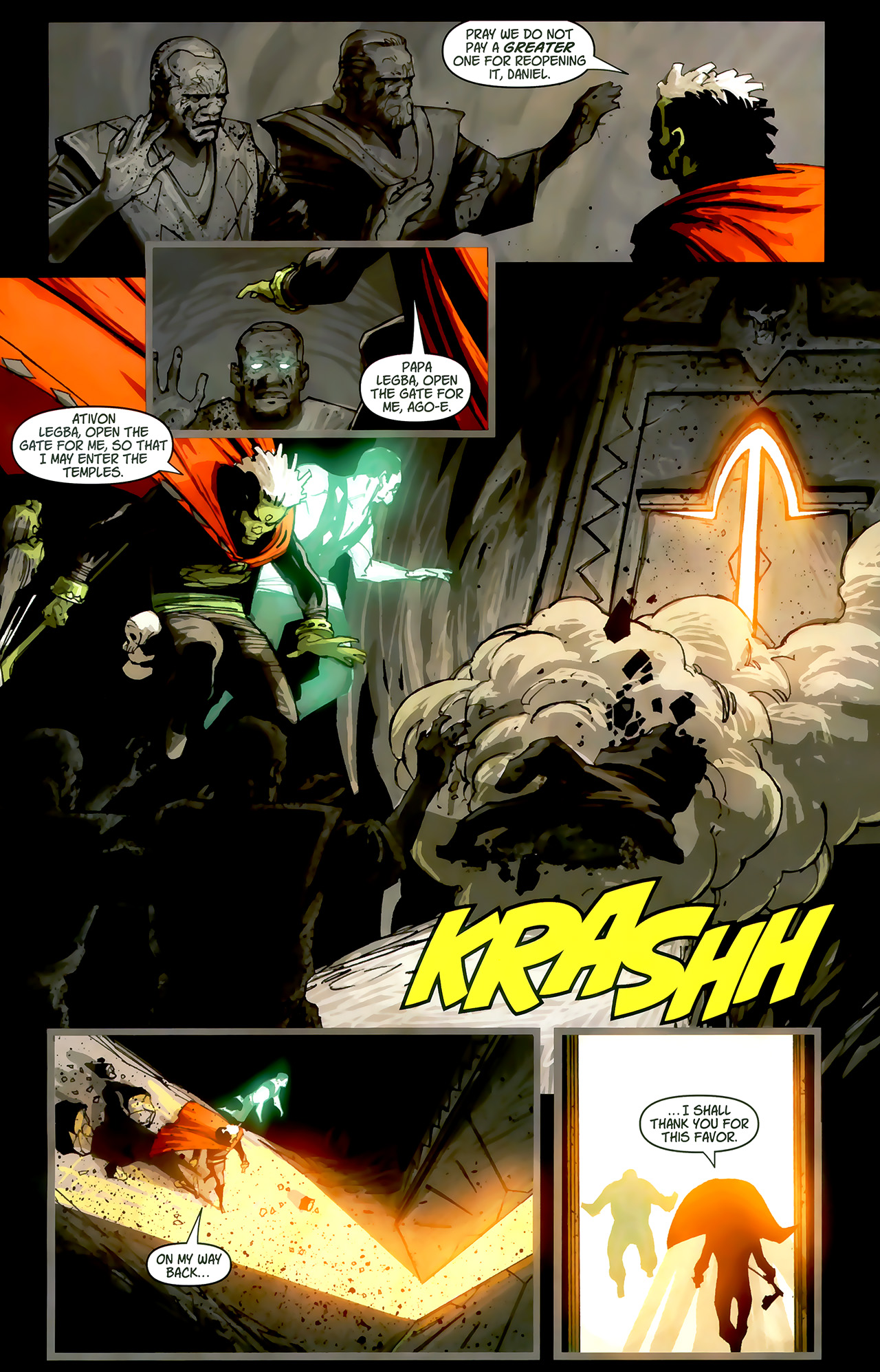 Read online Doctor Voodoo: Avenger of the Supernatural comic -  Issue #4 - 12