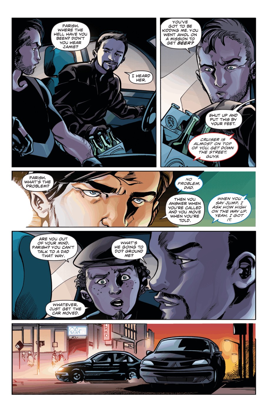 Read online Protocol: Orphans comic -  Issue #1 - 11