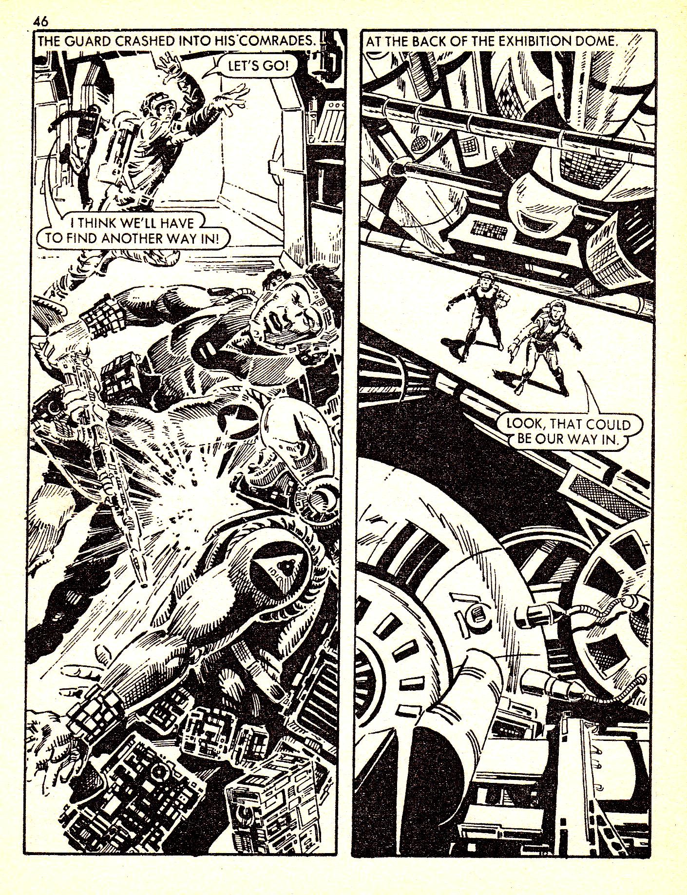 Read online Starblazer comic -  Issue #140 - 46