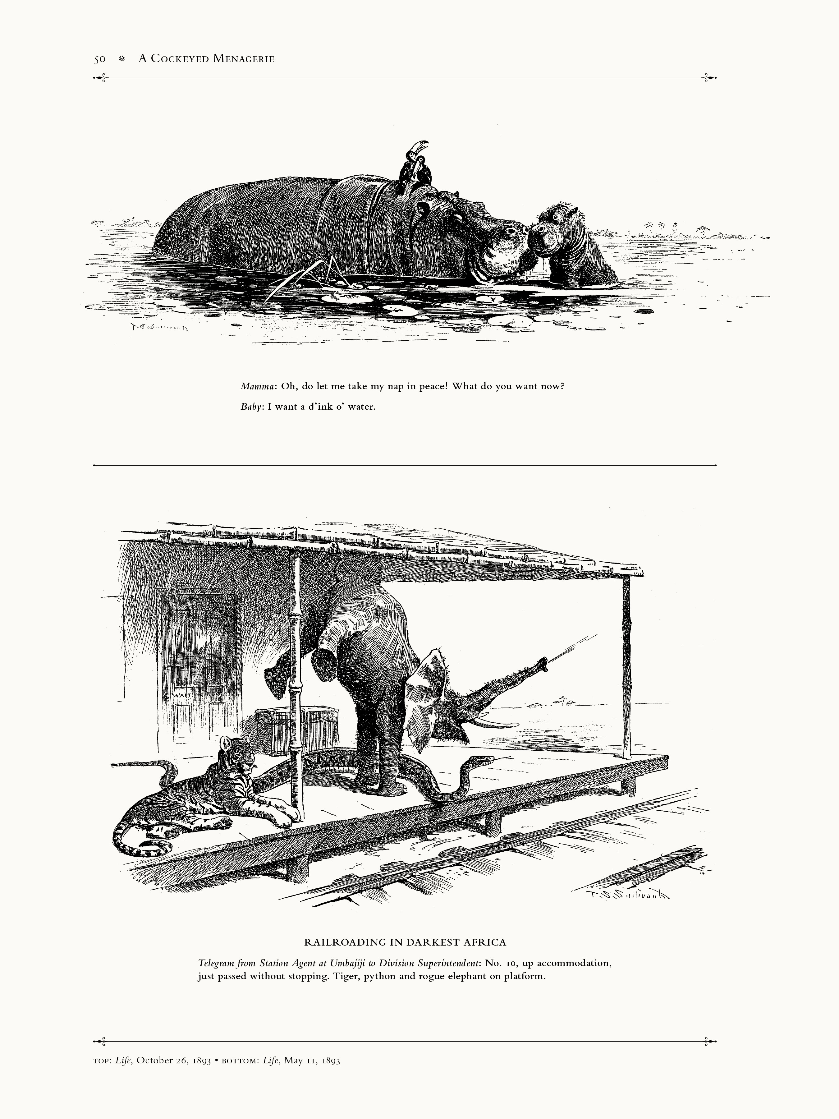 Read online A Cockeyed Menagerie: The Drawings of T.S. Sullivant comic -  Issue # TPB (Part 1) - 71