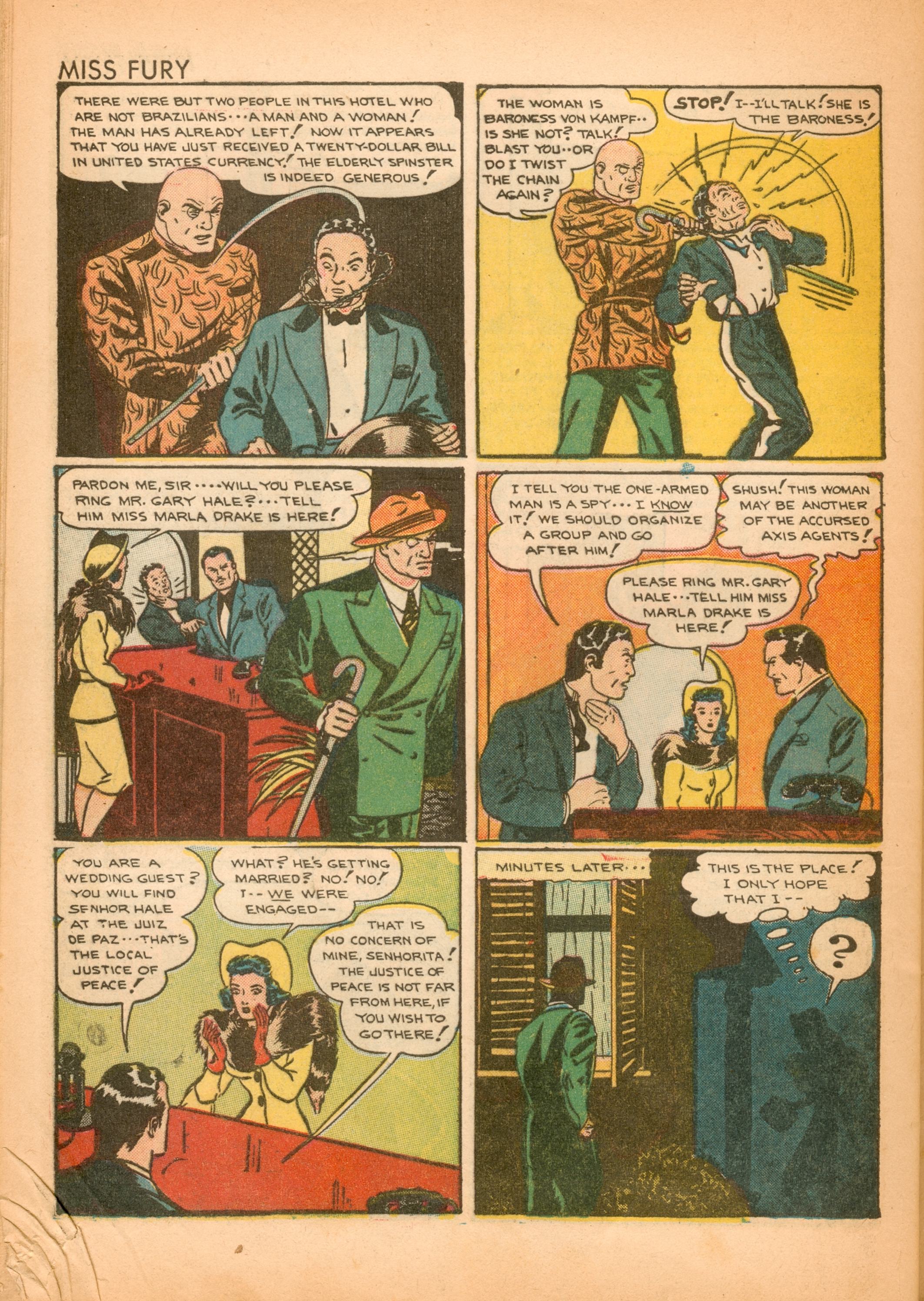 Read online Miss Fury Comics comic -  Issue #2 - 46