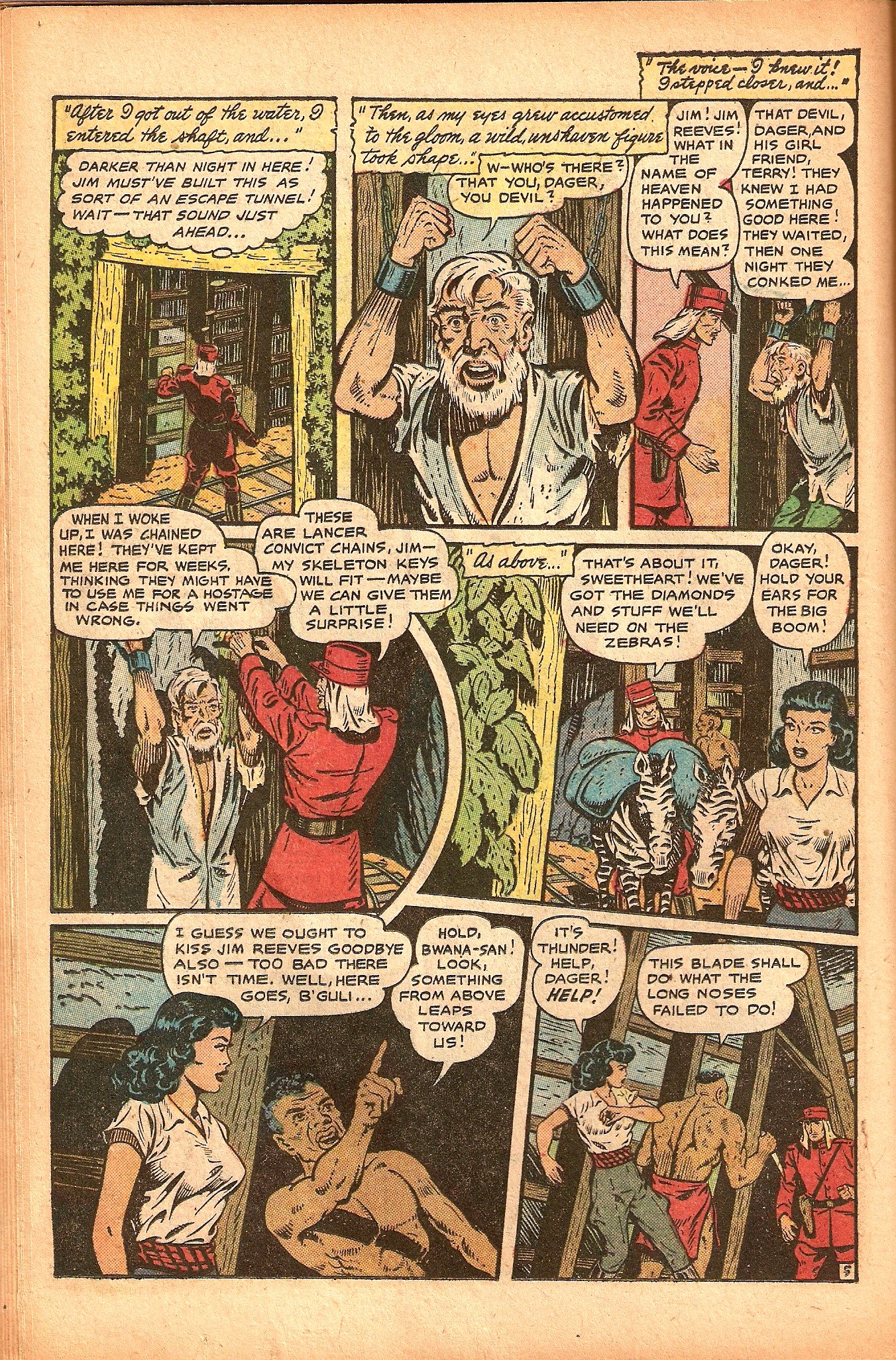 Read online Jungle Comics comic -  Issue #139 - 32