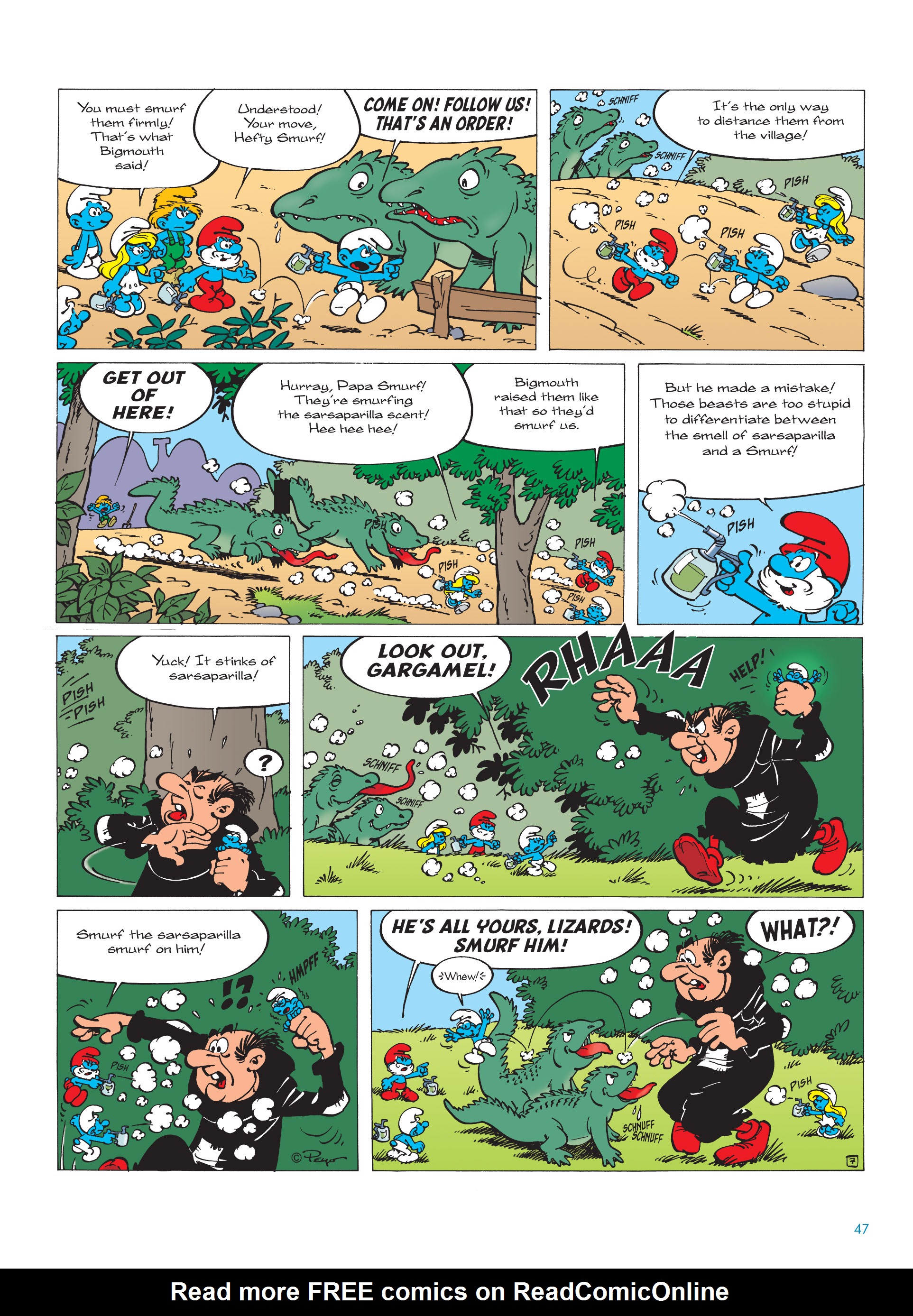 Read online Smurfs Monsters comic -  Issue # Full - 46