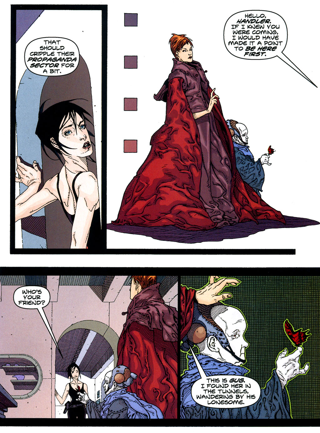 Read online Aeon Flux comic -  Issue #1 - 21