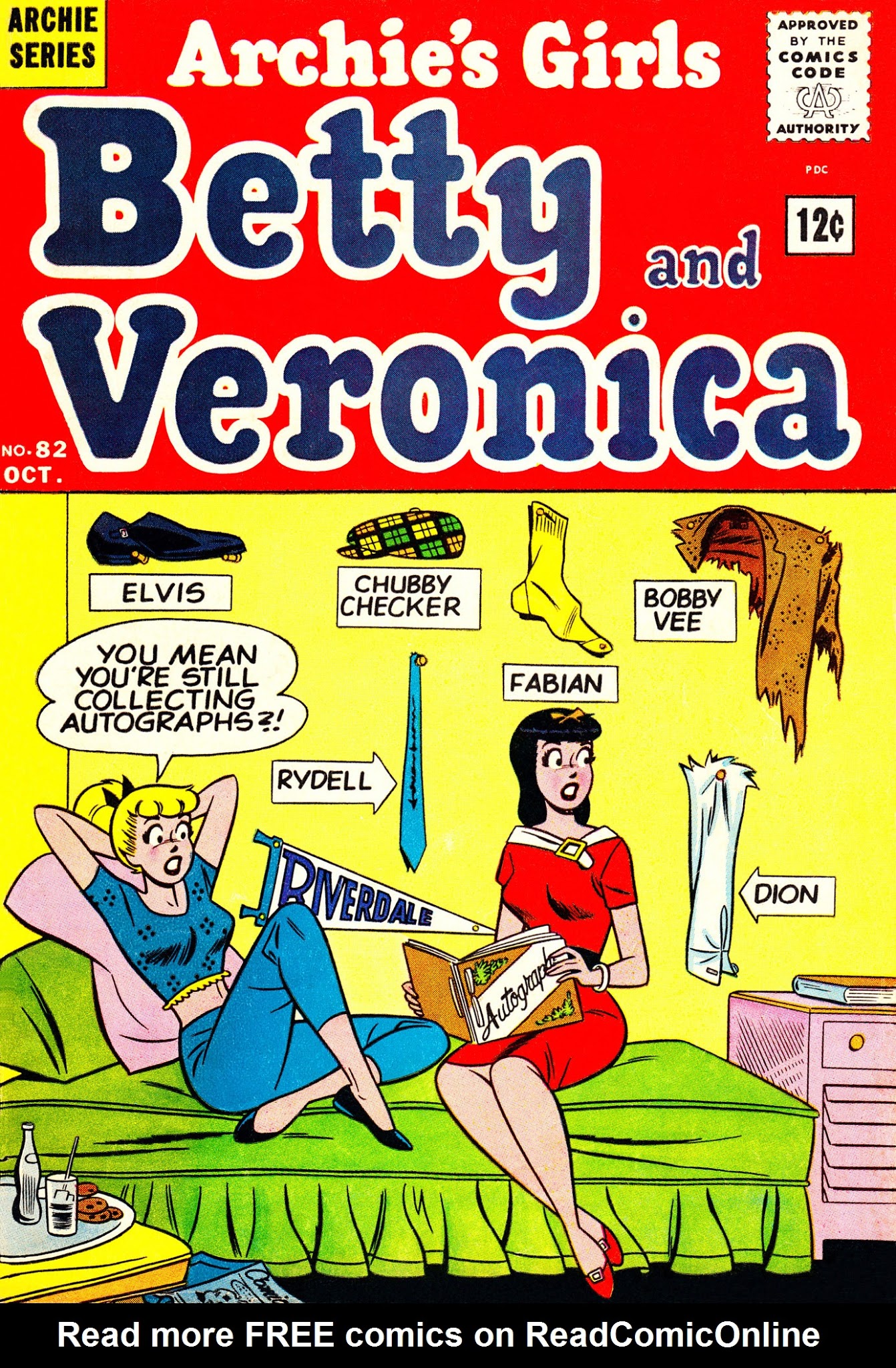 Read online Archie's Girls Betty and Veronica comic -  Issue #82 - 1