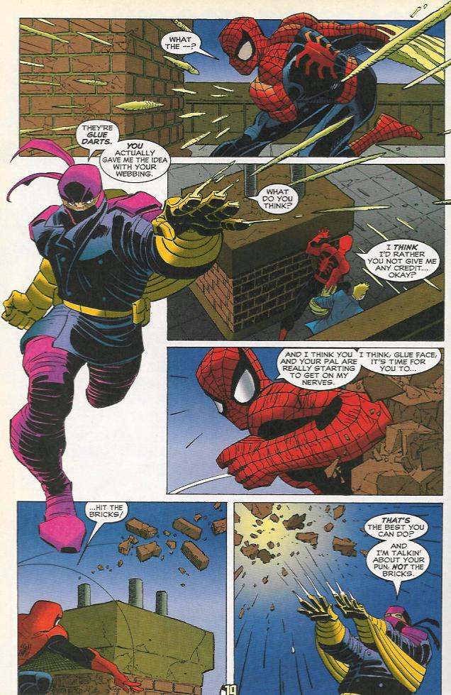Read online Spider-Man (1990) comic -  Issue #87 - Enemies ...A Love Story - 20