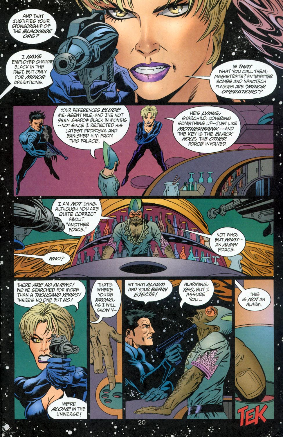 Read online Sci-Spy comic -  Issue #3 - 23