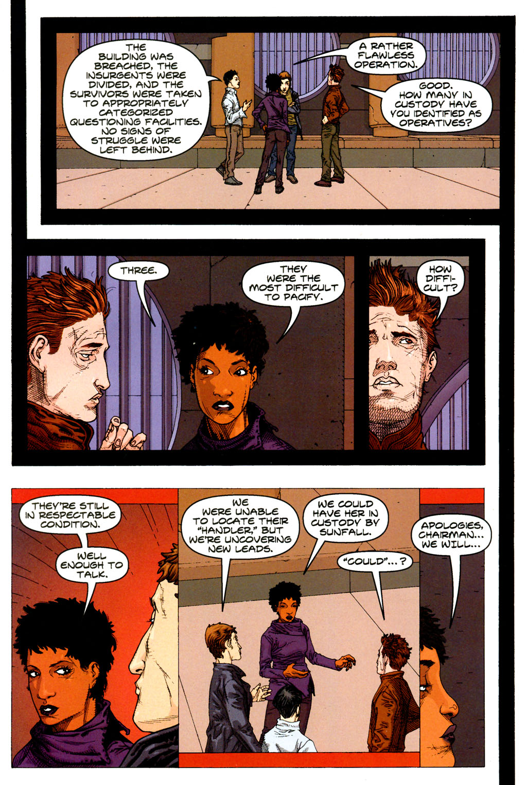 Read online Aeon Flux comic -  Issue #4 - 3