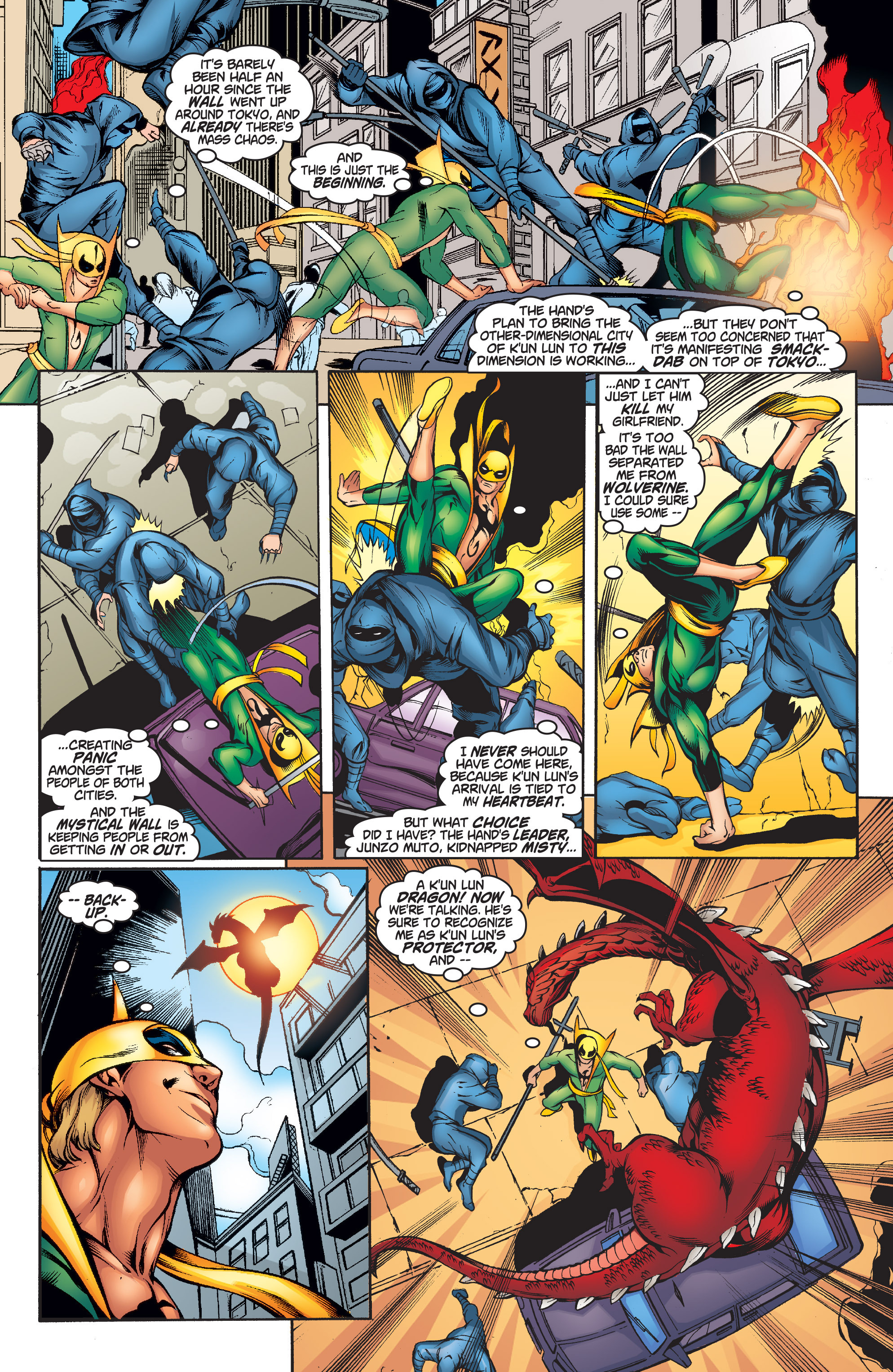 Read online Iron Fist: The Return of K'un Lun comic -  Issue # TPB - 146